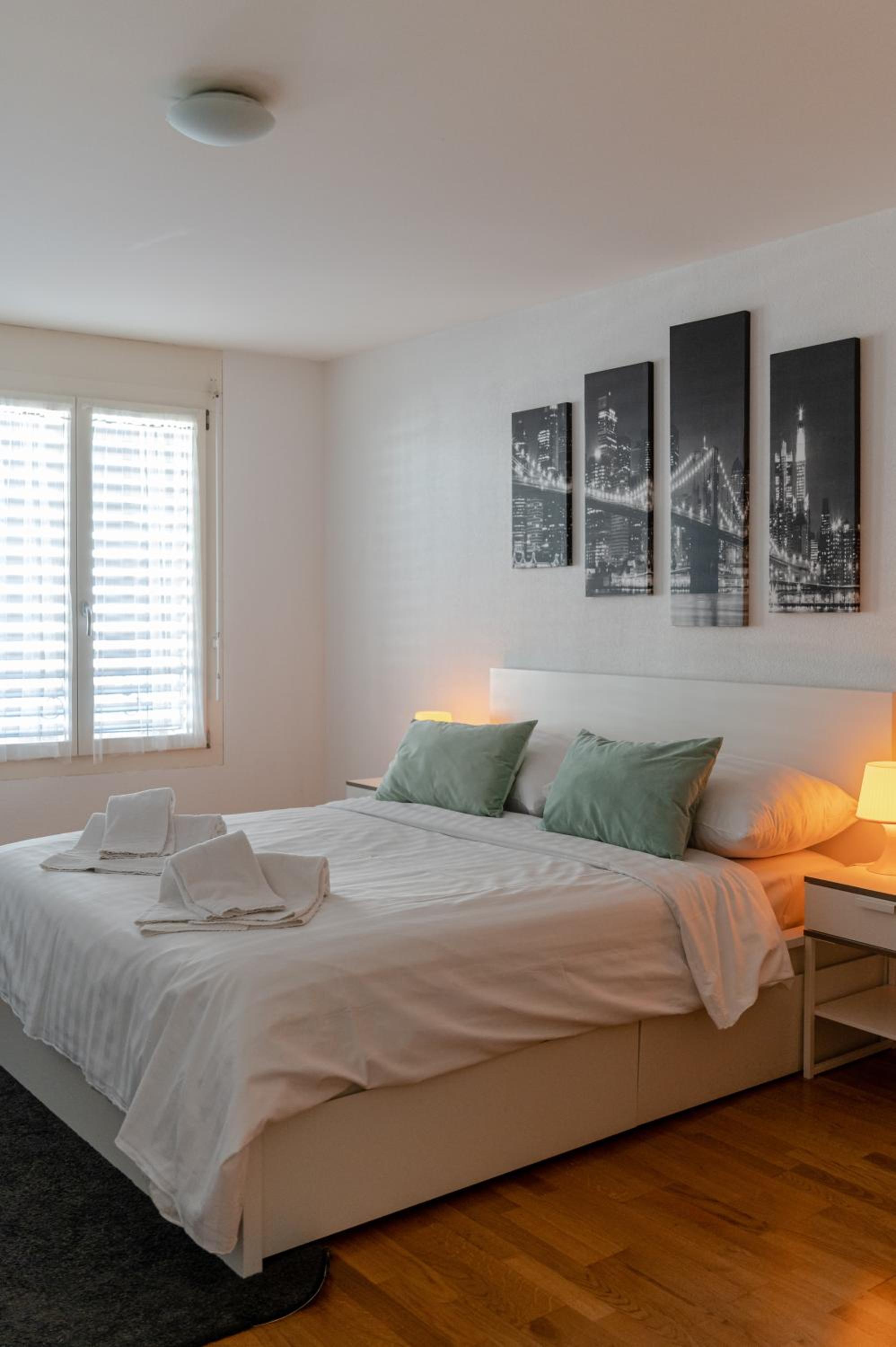 Two-Bedroom Apartment with Balcony