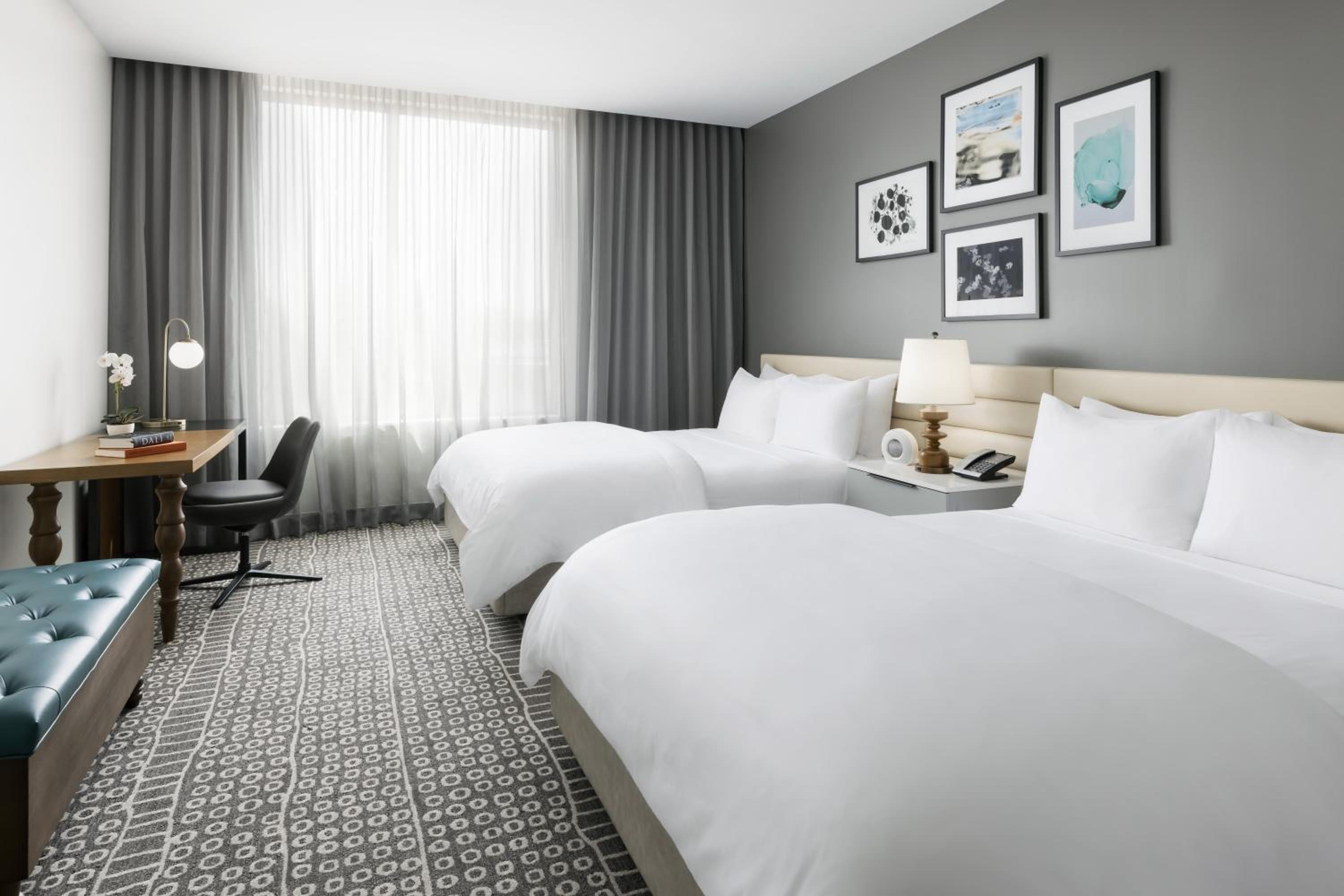 Guest Room with Two Queen Beds