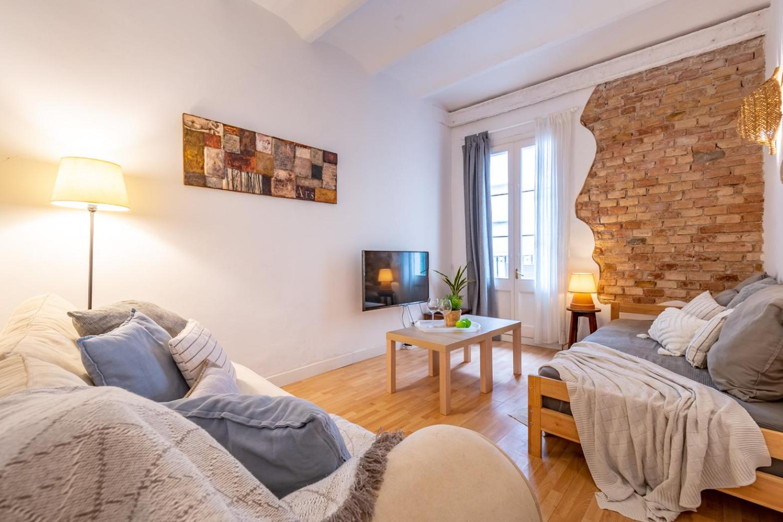 Apartamento de dos habitaciones