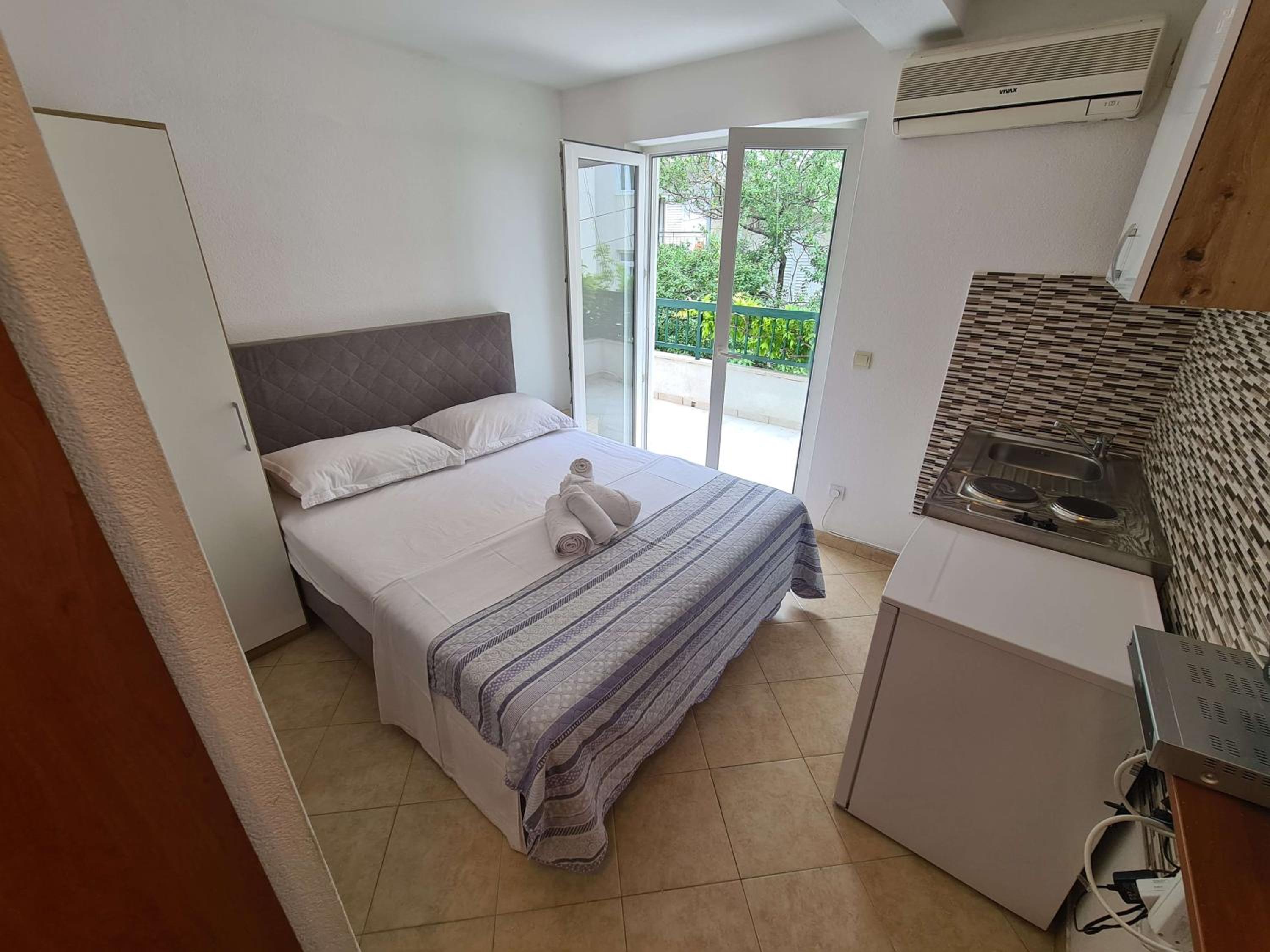Studio with Balcony