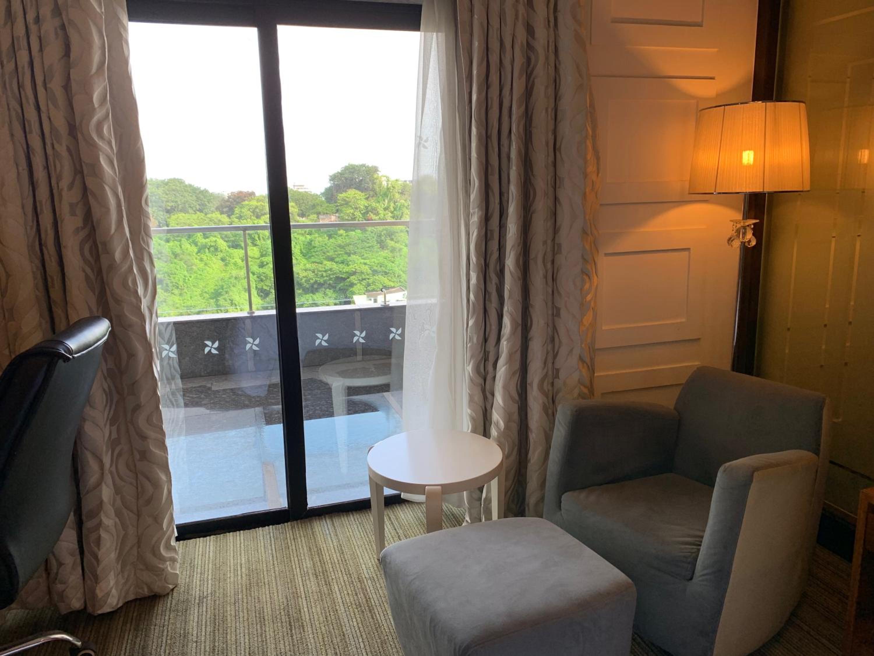 Premium Room with Balcony, Guest room, King Bed