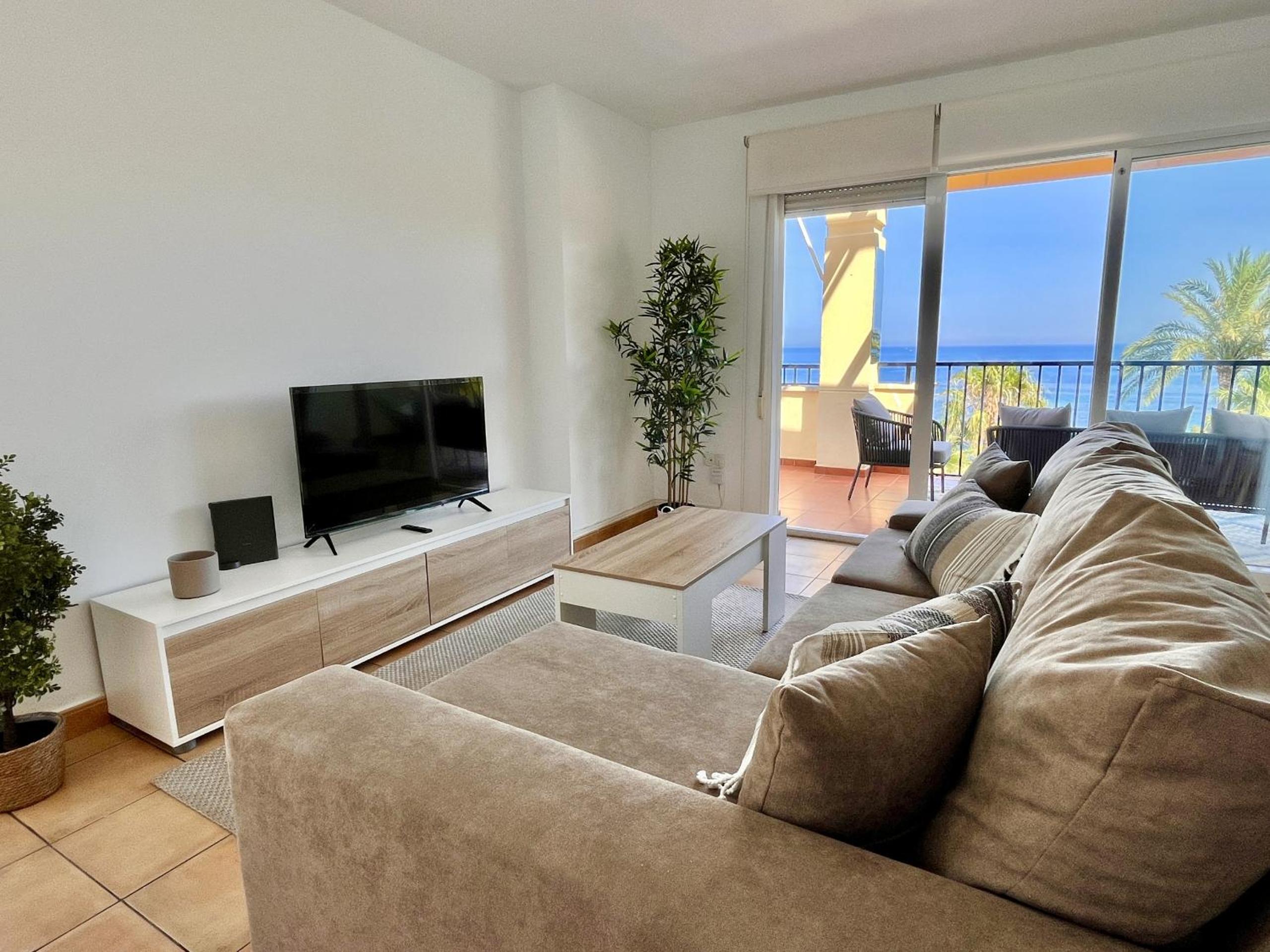 Apartamento con vista al mar