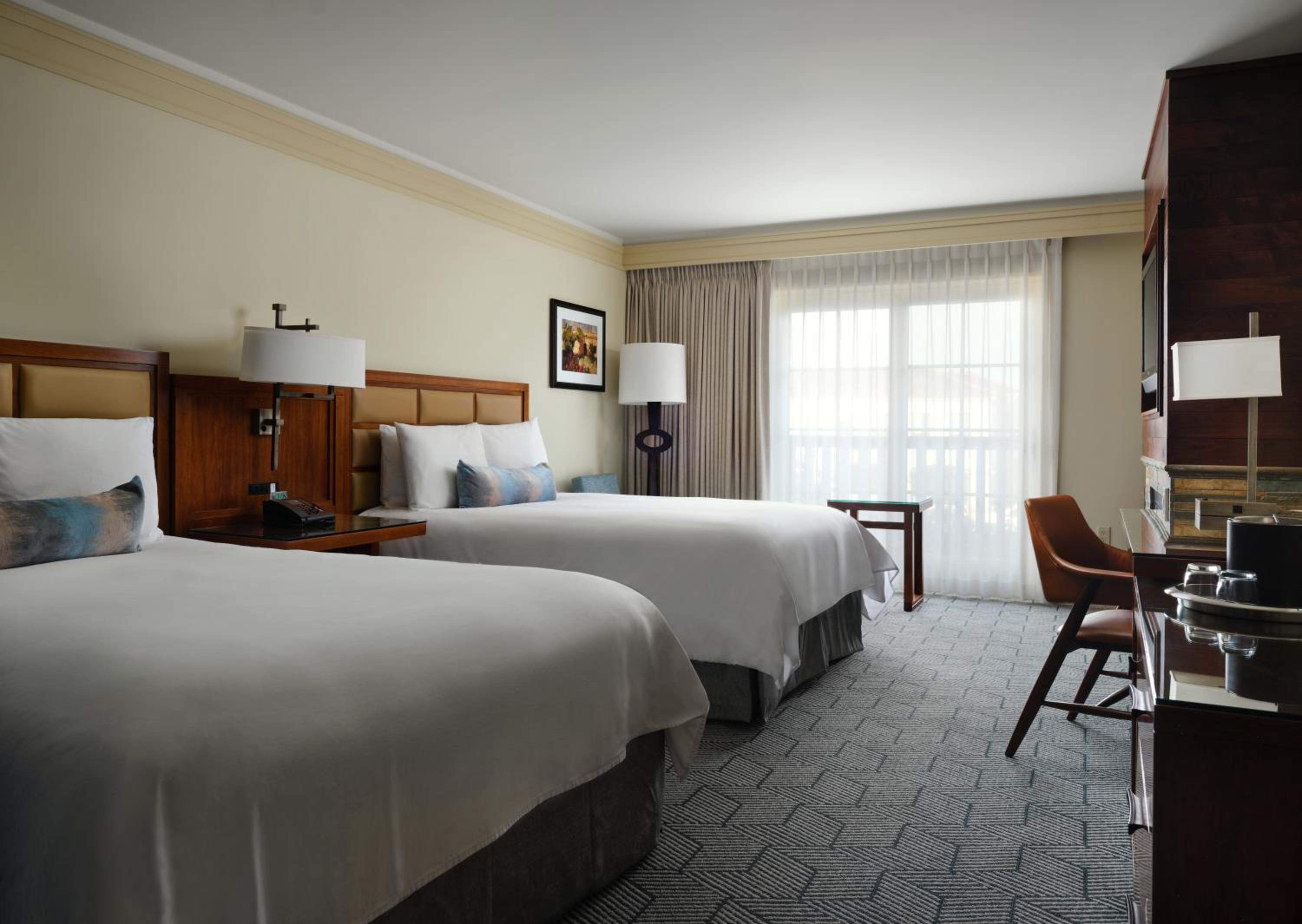 Premier Two Queen Room with Fireplace - Photo 1