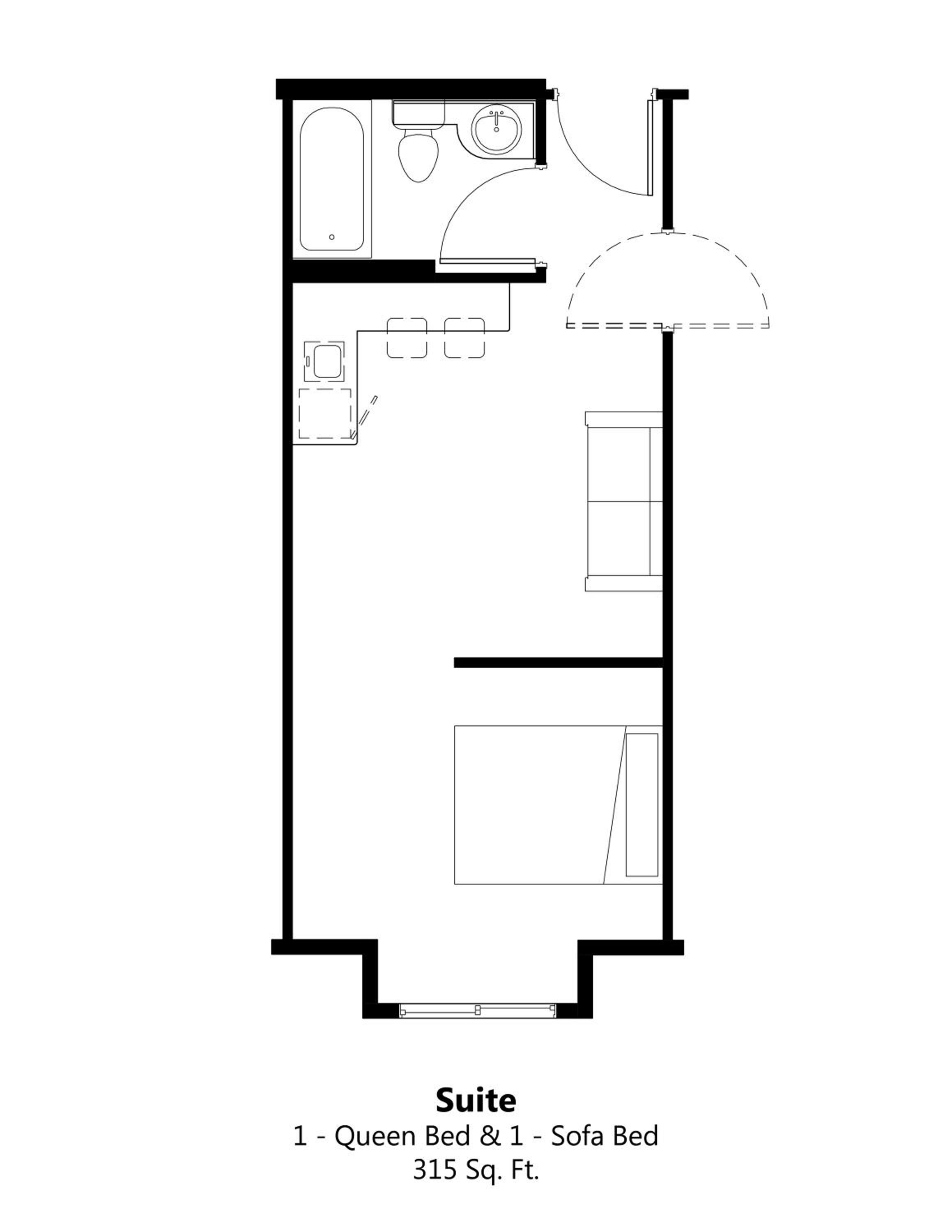 Queen Studio Suite - Non-Smoking - Photo 6