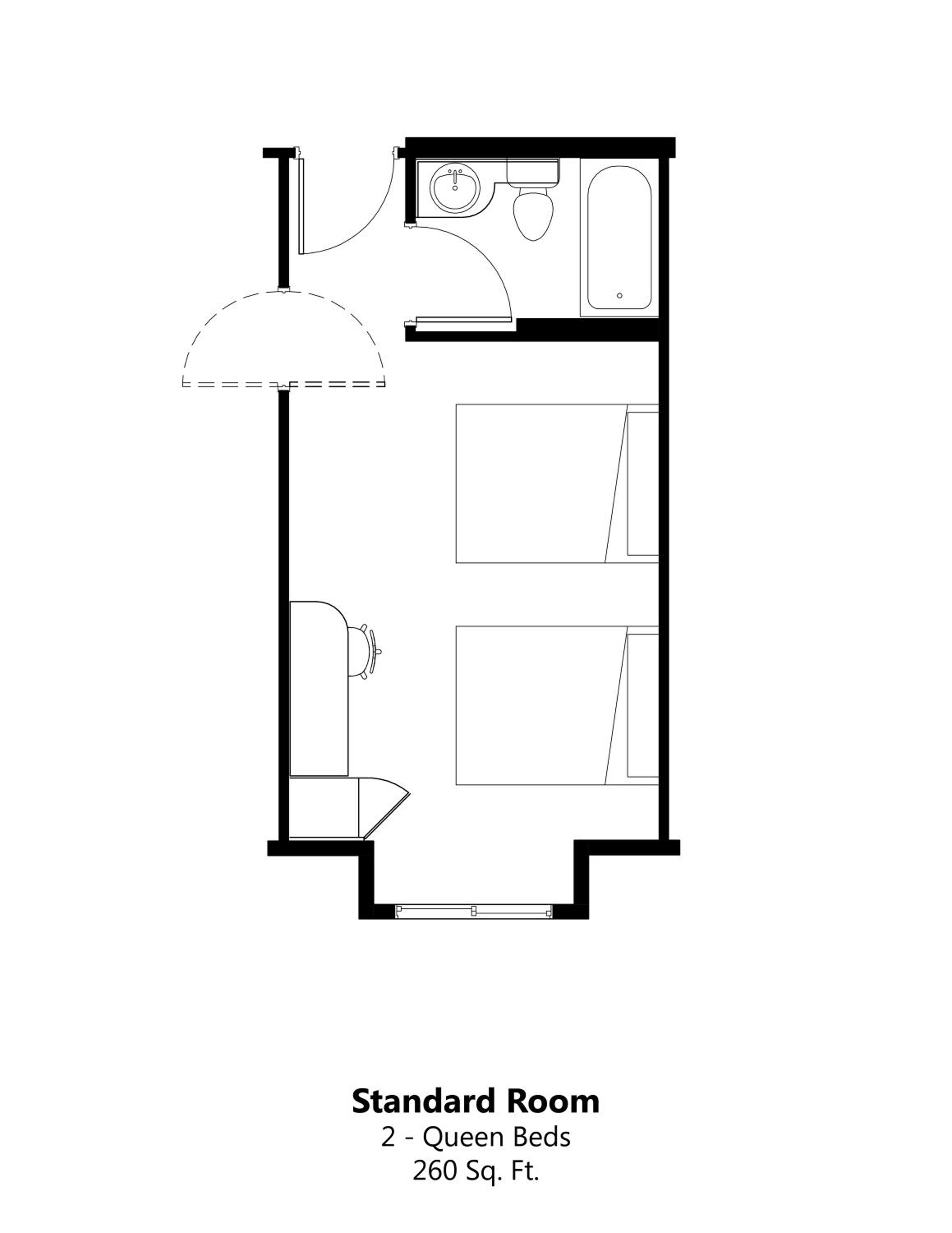 Queen Room with Two Queen Beds - Non-Smoking - Photo 3