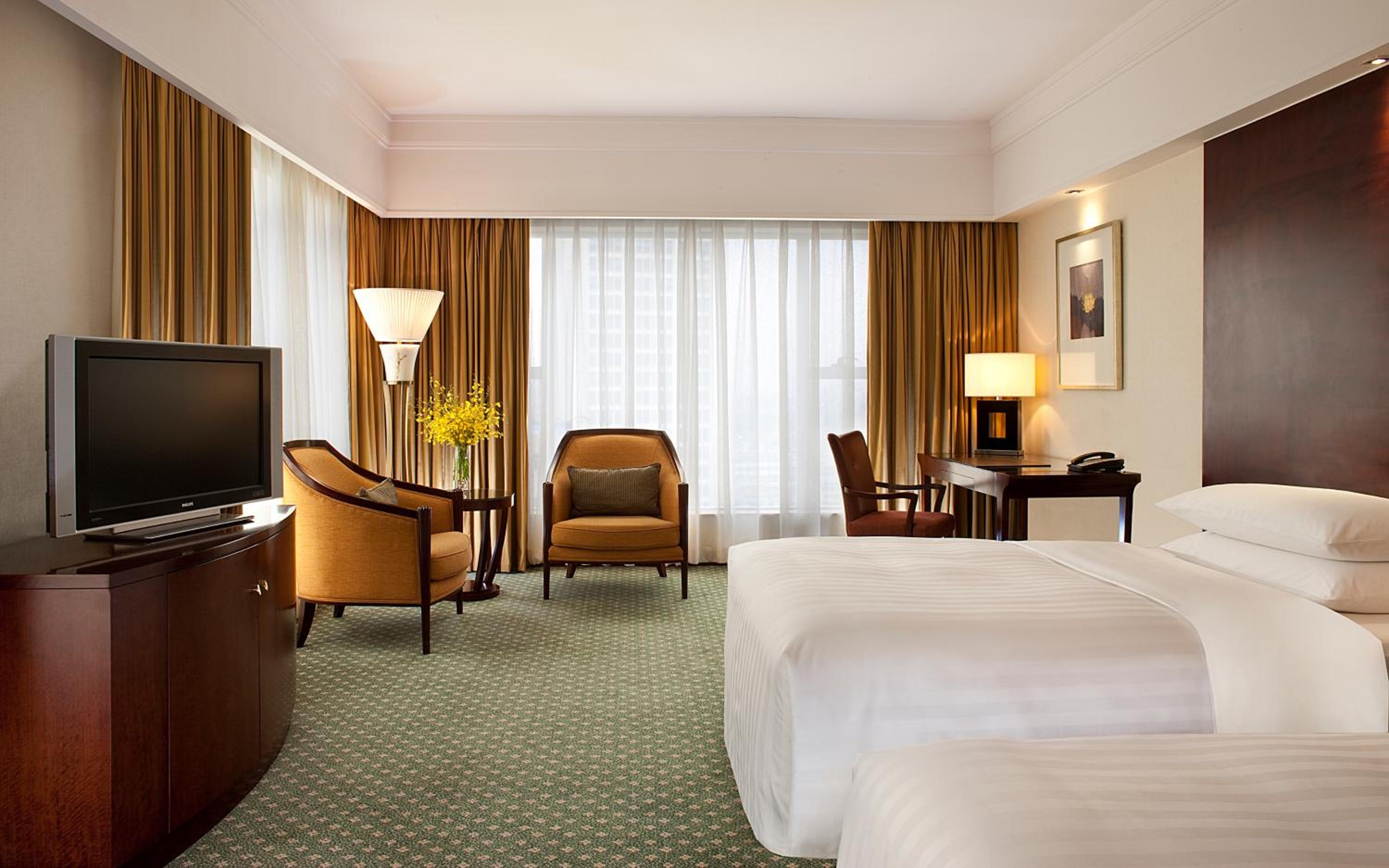 Superior Room, Guest room, 2 Double, City view