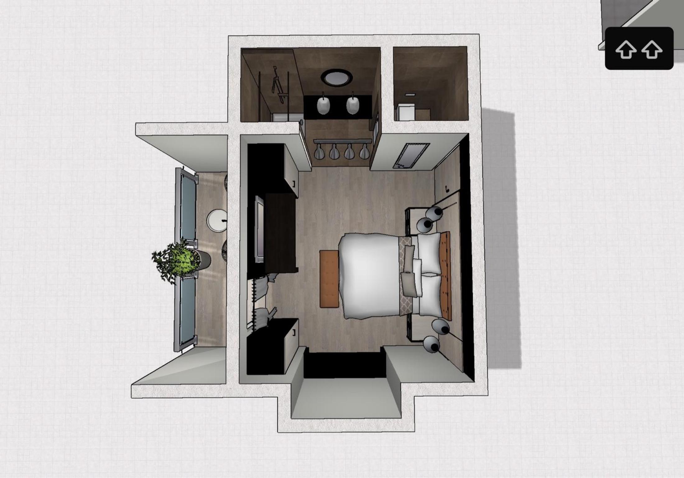 Double Room with Balcony - Photo 9