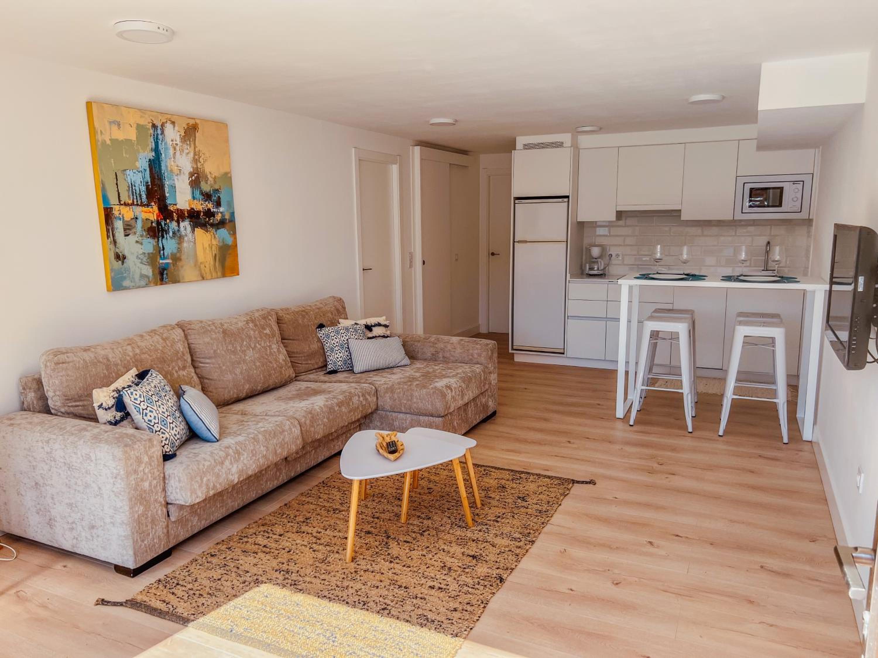 Apartamento de dos habitaciones