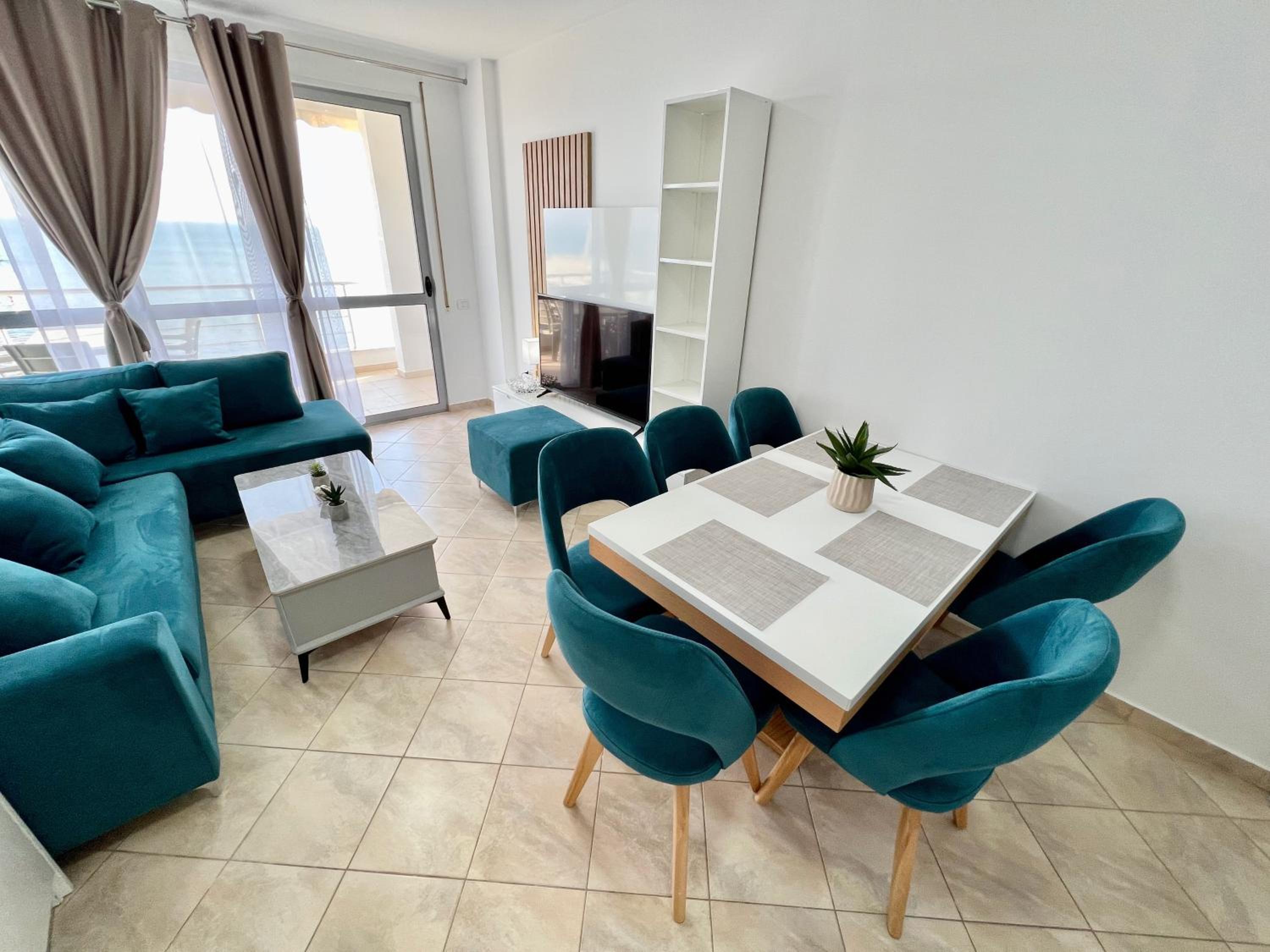 Two-Bedroom Apartment with Balcony and Sea View