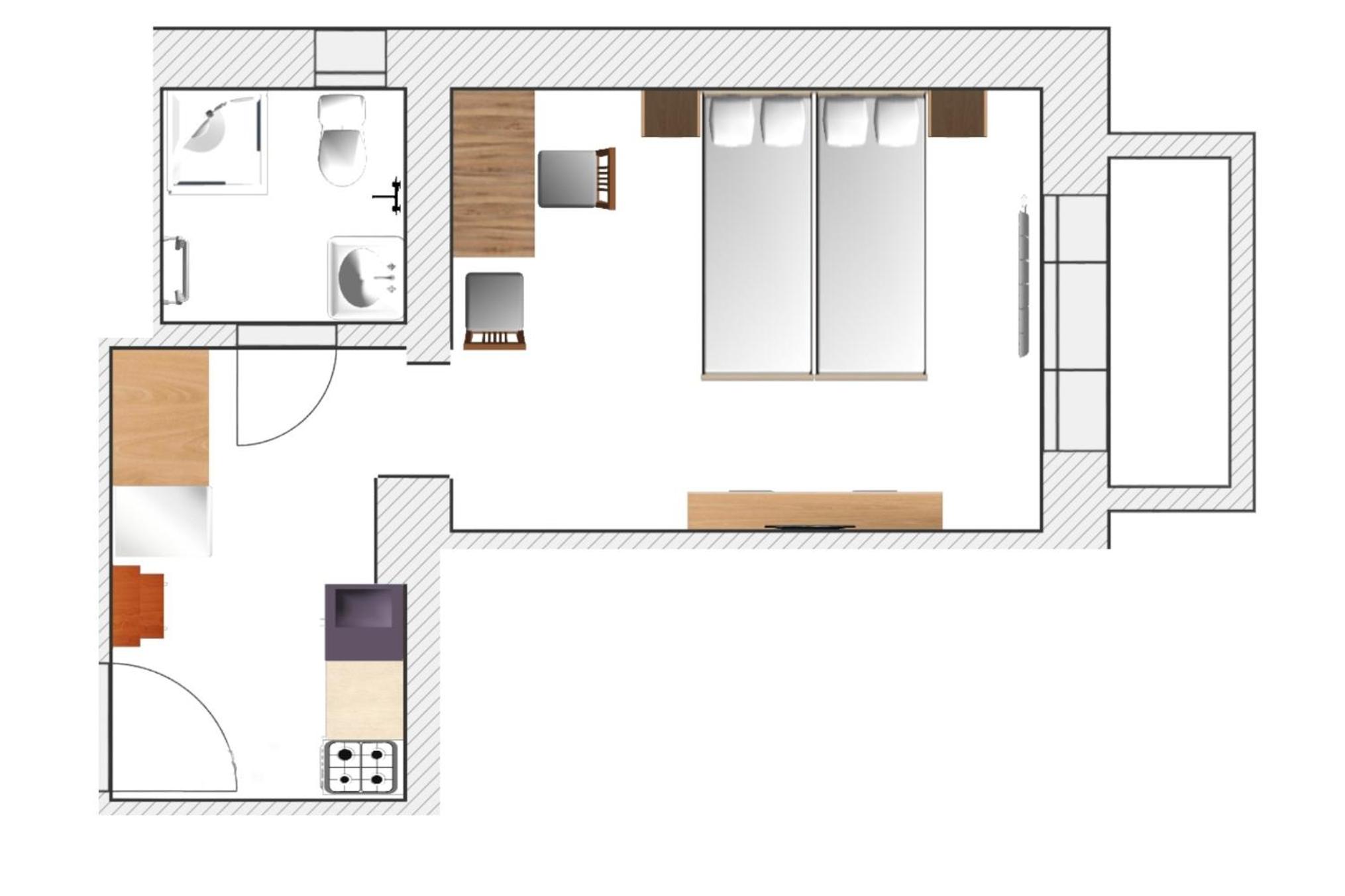 Studio Apartment
