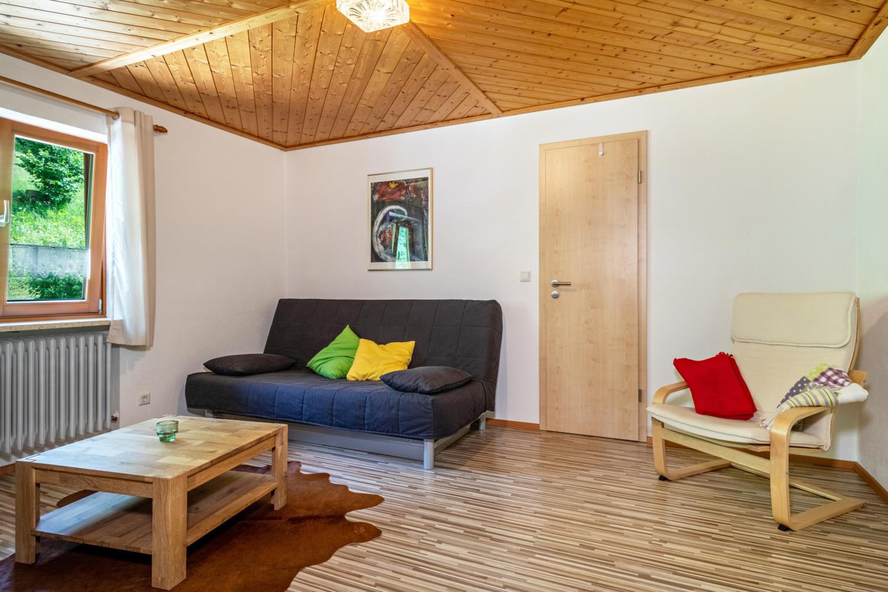 One-Bedroom Apartment with Garden View