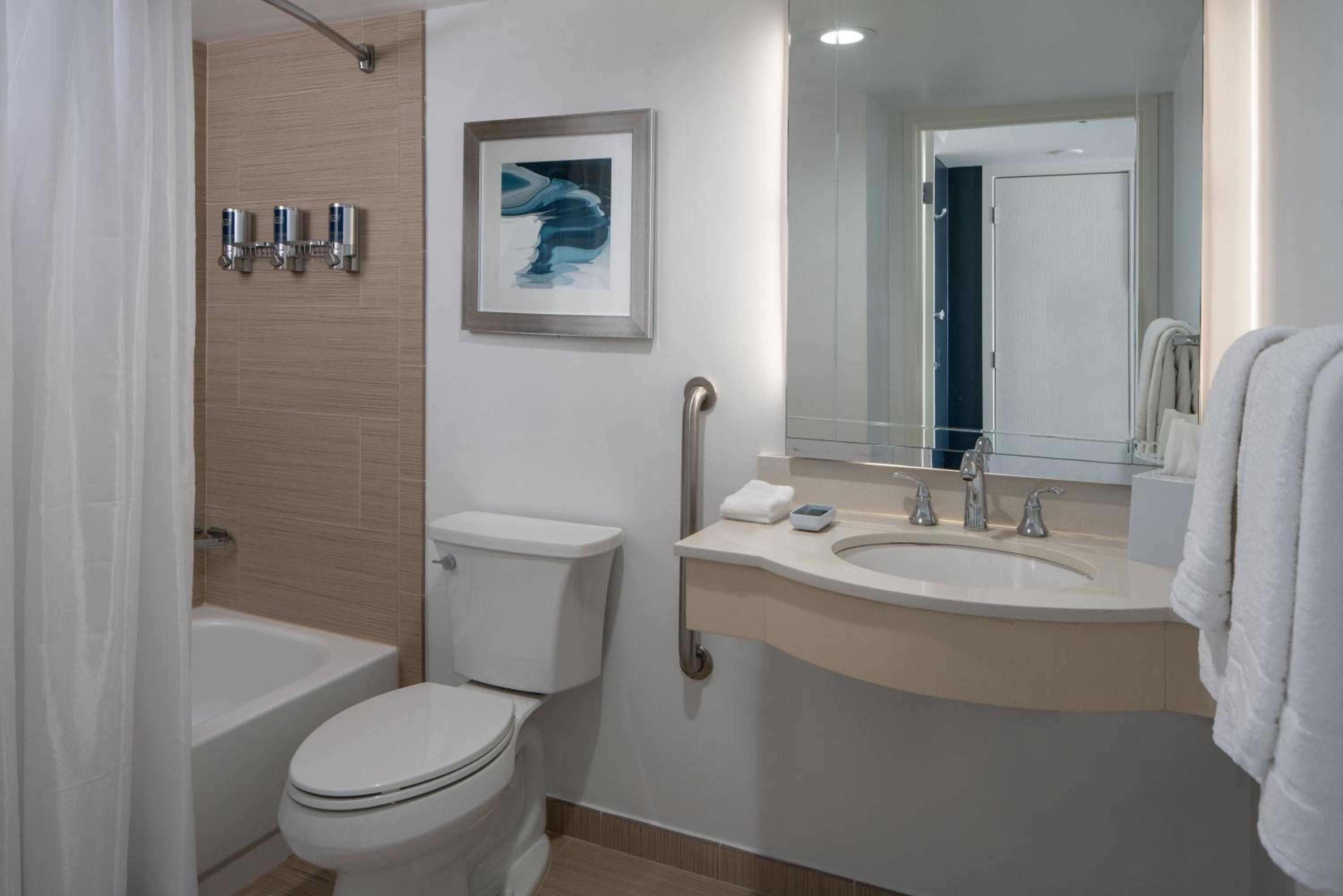 Spacious, 1 Bedroom Suite, 1 King, Sofa bed (Mobility Accessible w/ Tub) - Photo 3