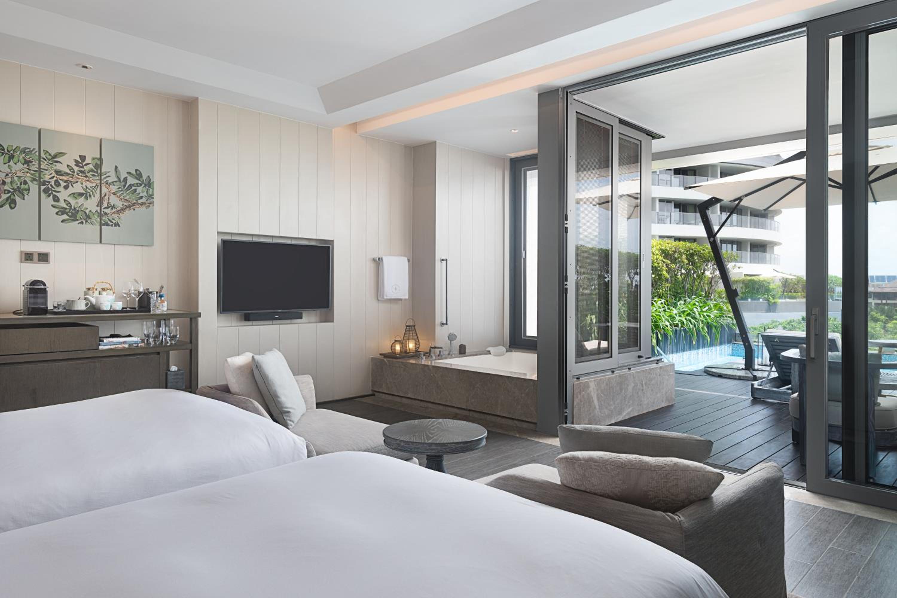 Ocean View Pool Room