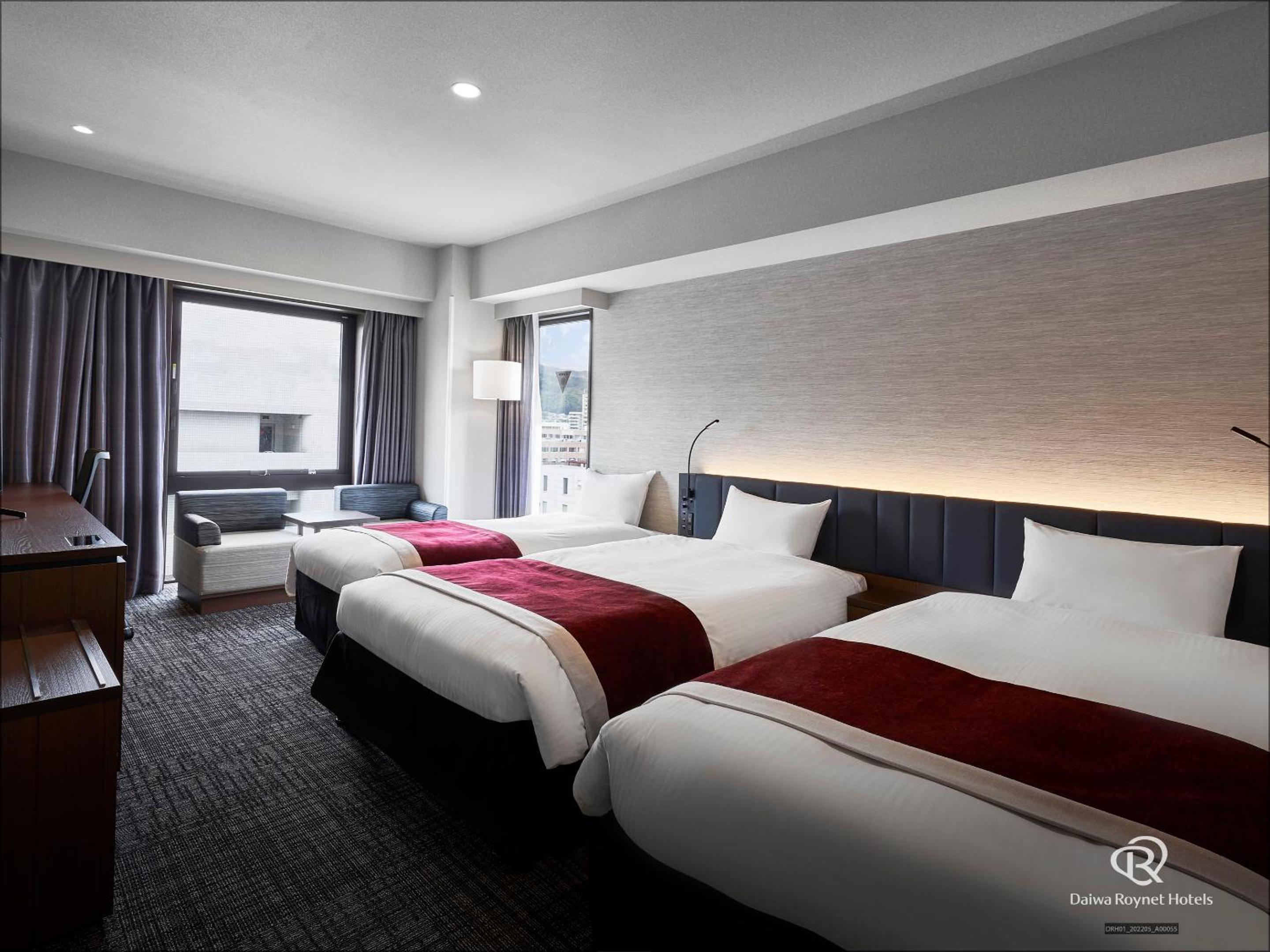 Deluxe Twin Room (Single Bed×2&Extrabed×1) - Non-Smoking