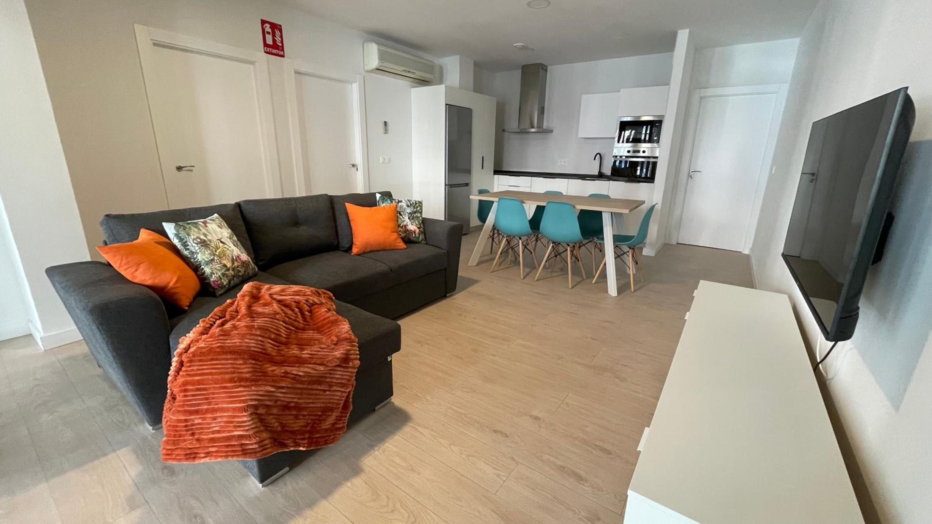 Apartamento de dos habitaciones