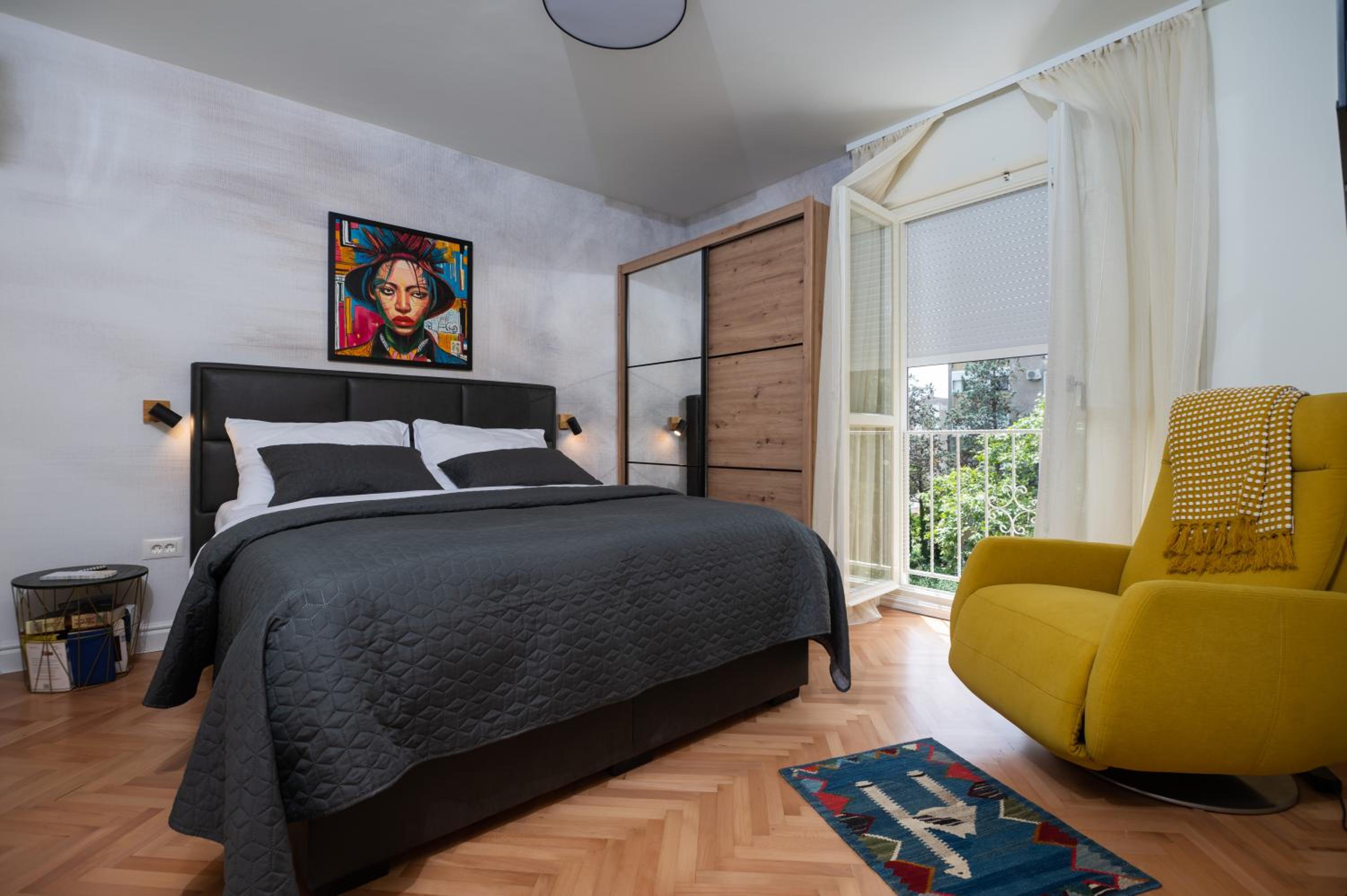 Two-Bedroom Apartment with Balcony