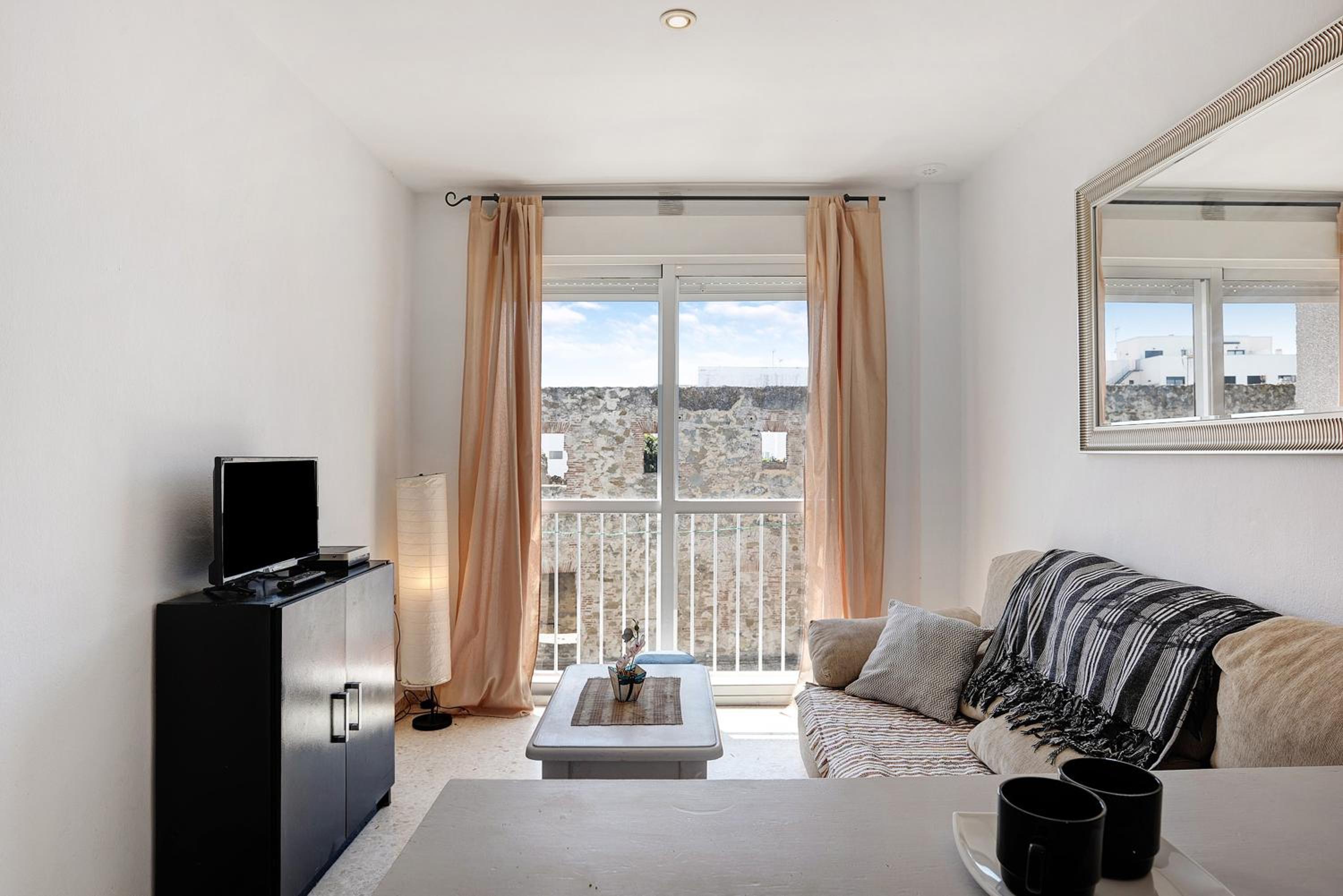 Apartamento de un dormitorio superior con balcón