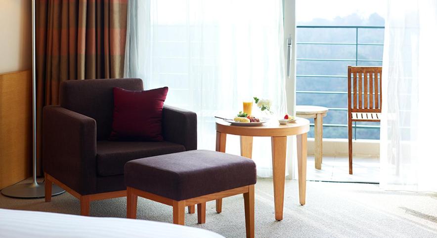 Deluxe King Room with Access to Sauna, Pool, Fitness photo 2