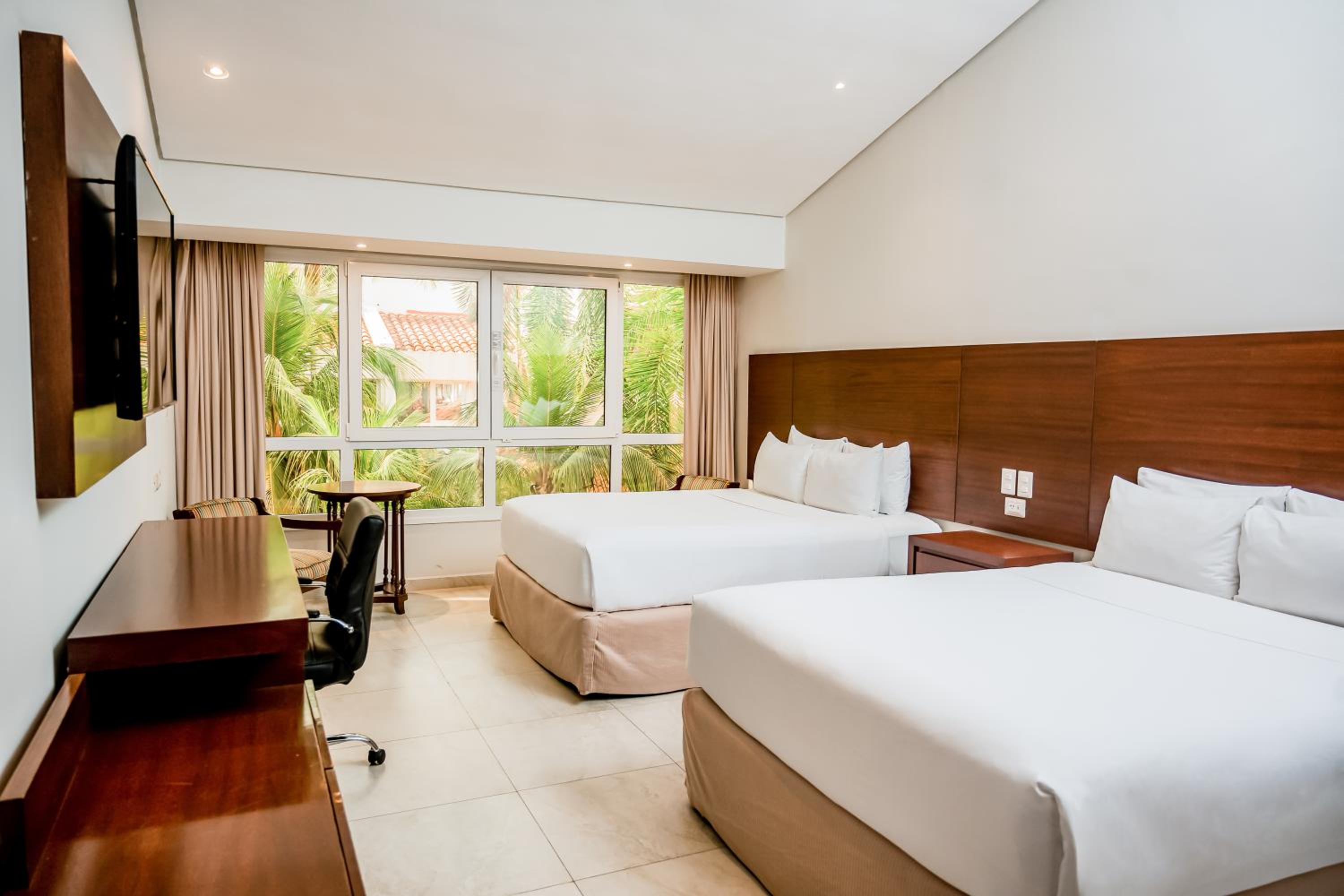 Queen Room with Two Queen Beds and Pool View
