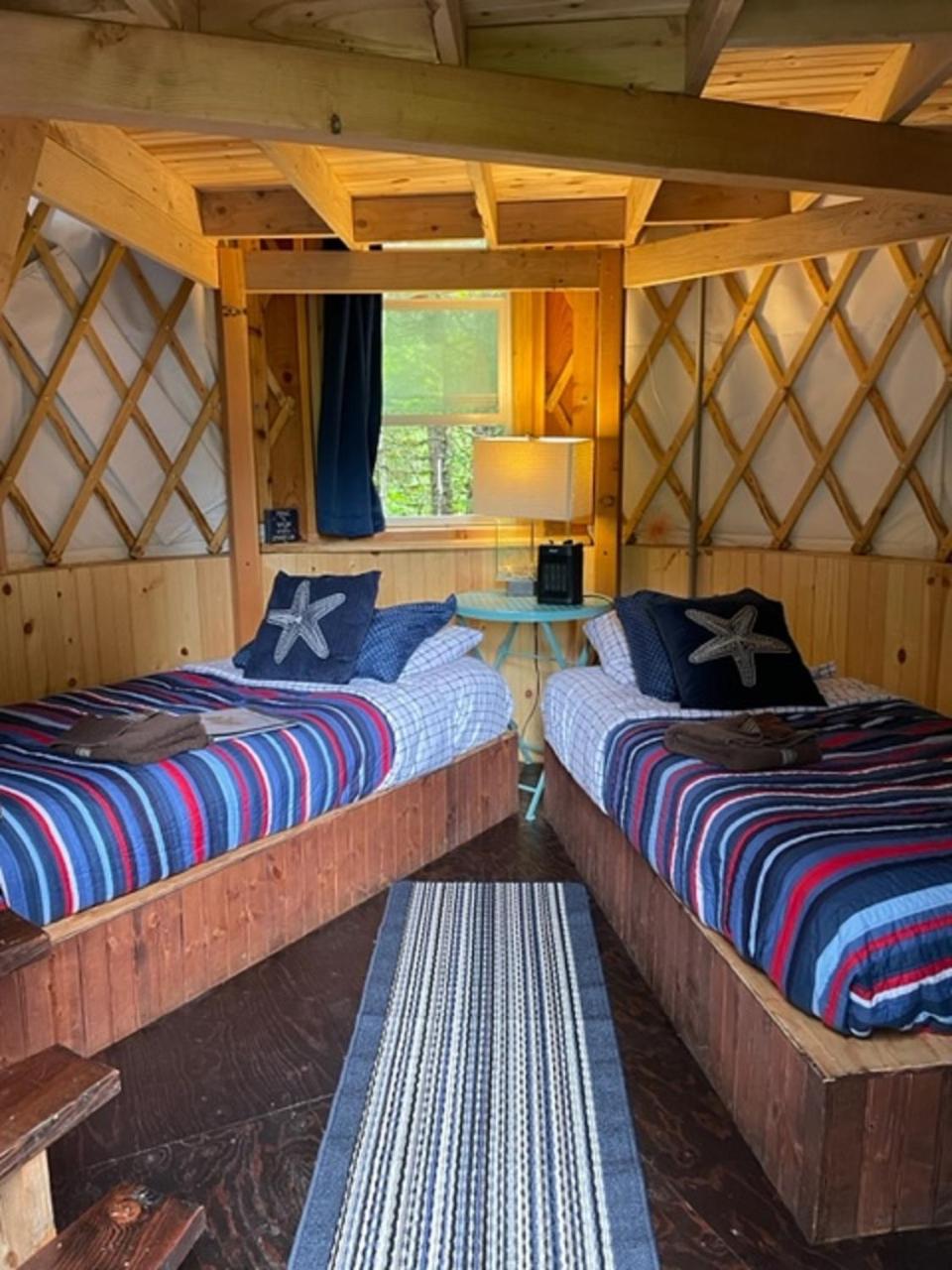 Bunk Yurt at Yurt Village-Starfish Studio with Shared Bathroom photo 1