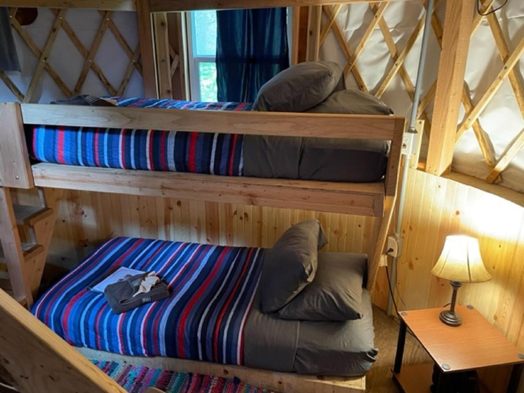 Bunk Yurt at Yurt Village-Sea Lion Chanty with Shared Bathroom photo 1