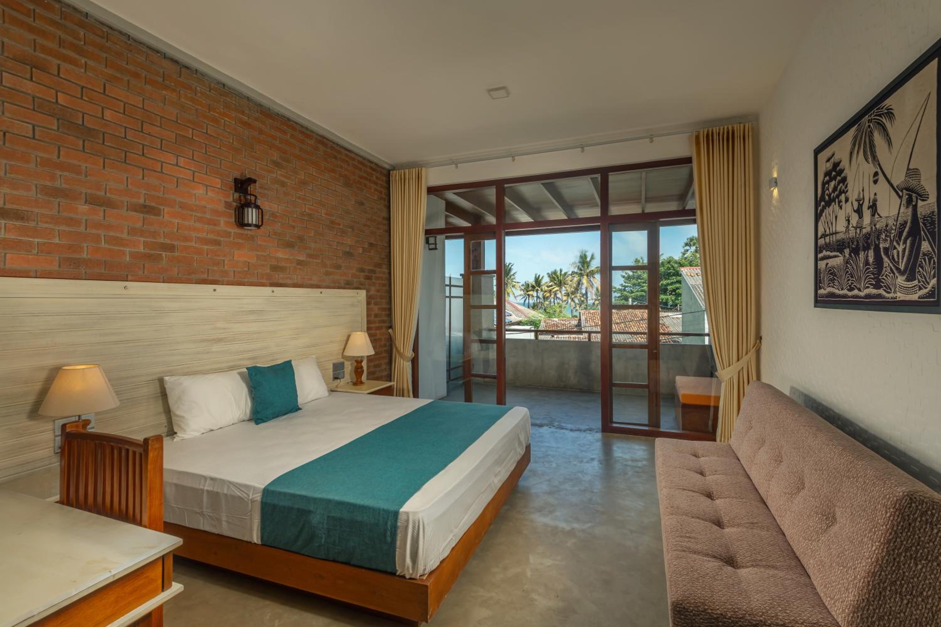 Deluxe Double Room with Balcony and Sea View photo 1