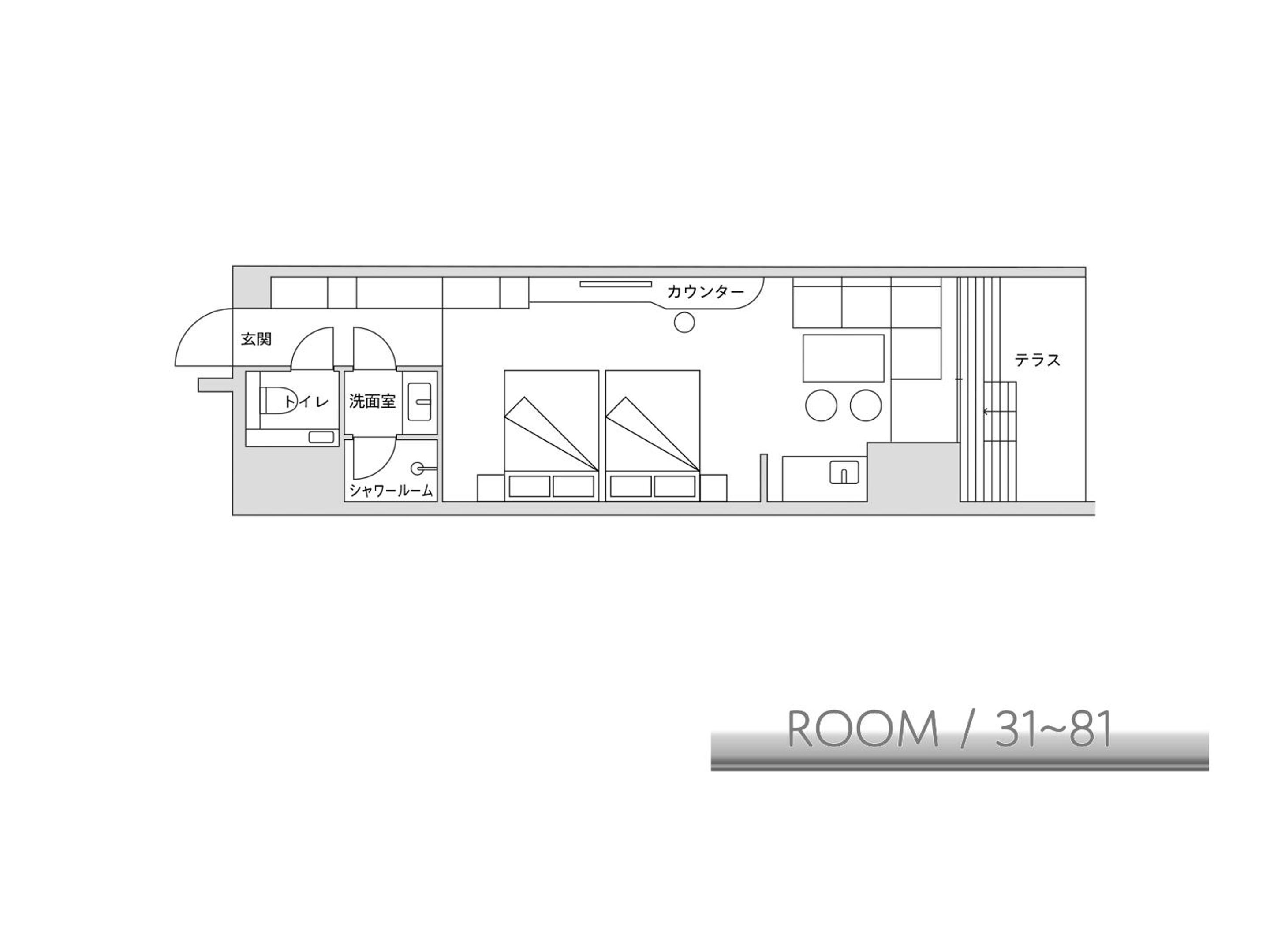 2 Double Beds Room, No-pets allowed, 1off-site parking lot - Photo 2