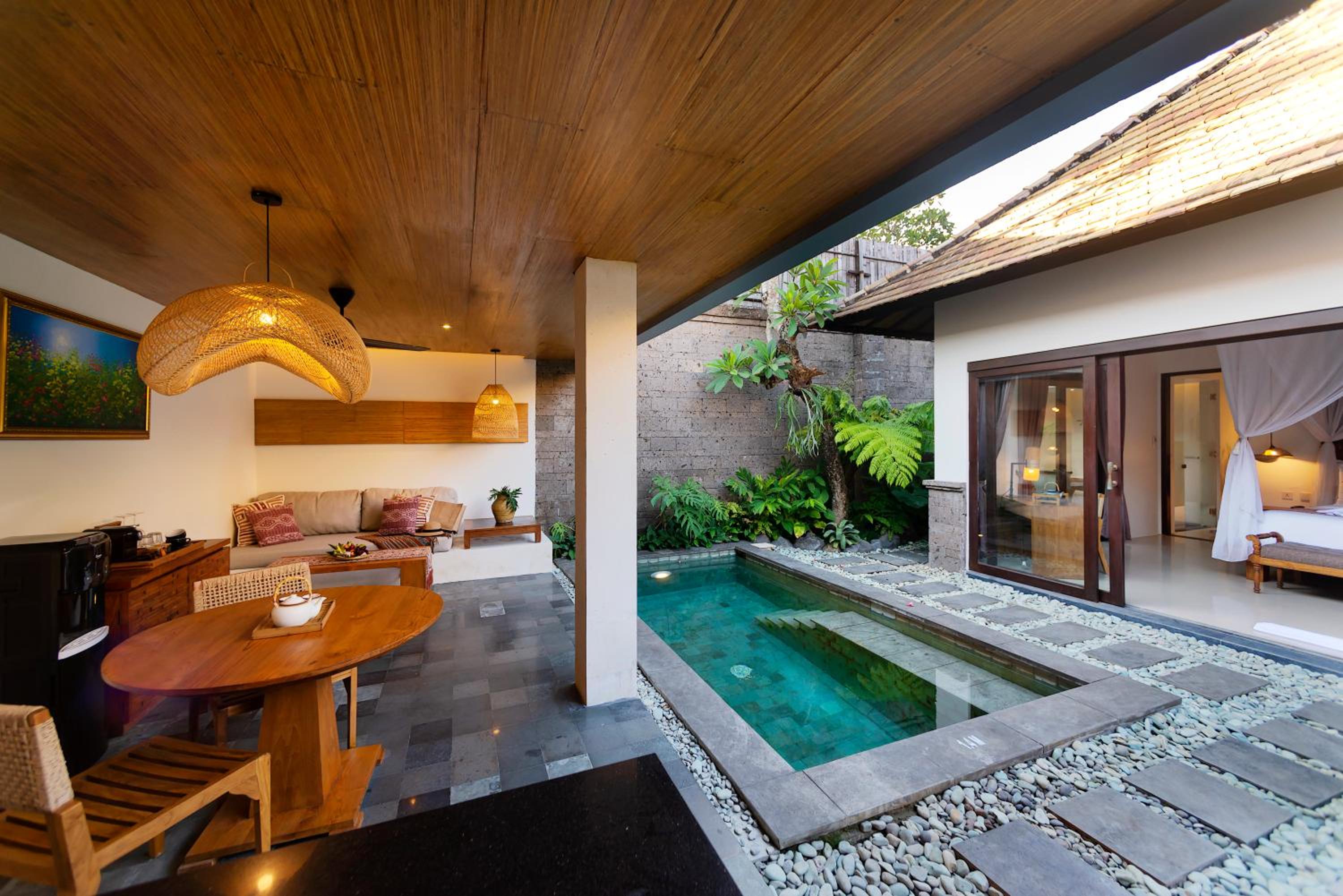 One-Bedroom Private Pool Villa With Hot Tub - Photo 13
