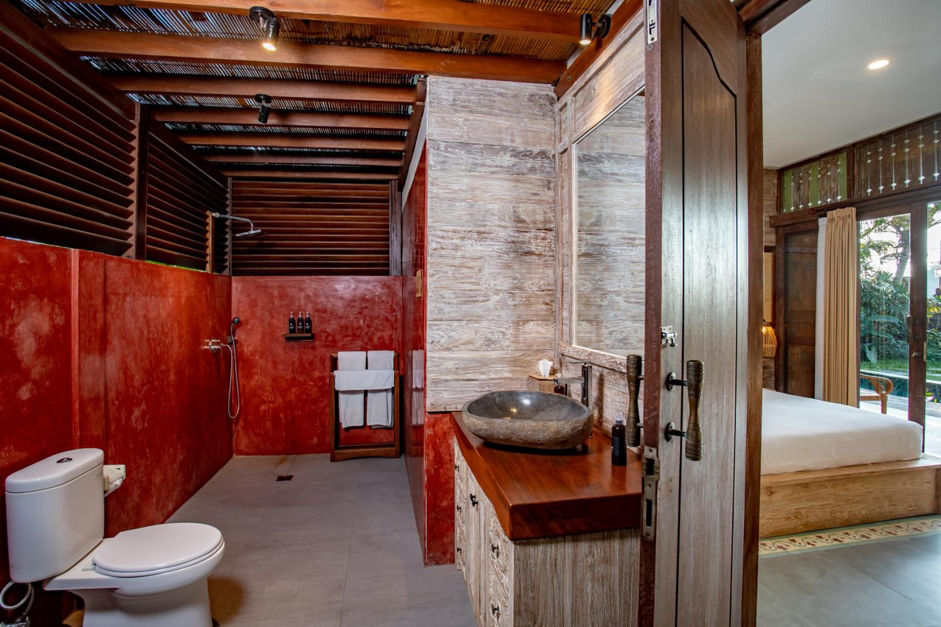 Three-Bedroom Villa with Private Pool and Rice Field View, photo 6
