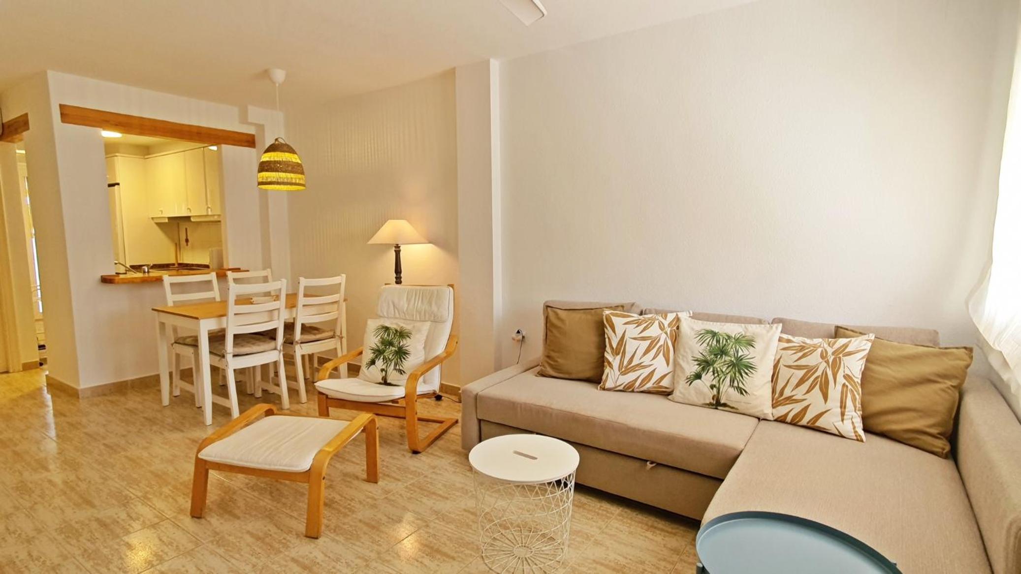 Apartamento de dos habitaciones