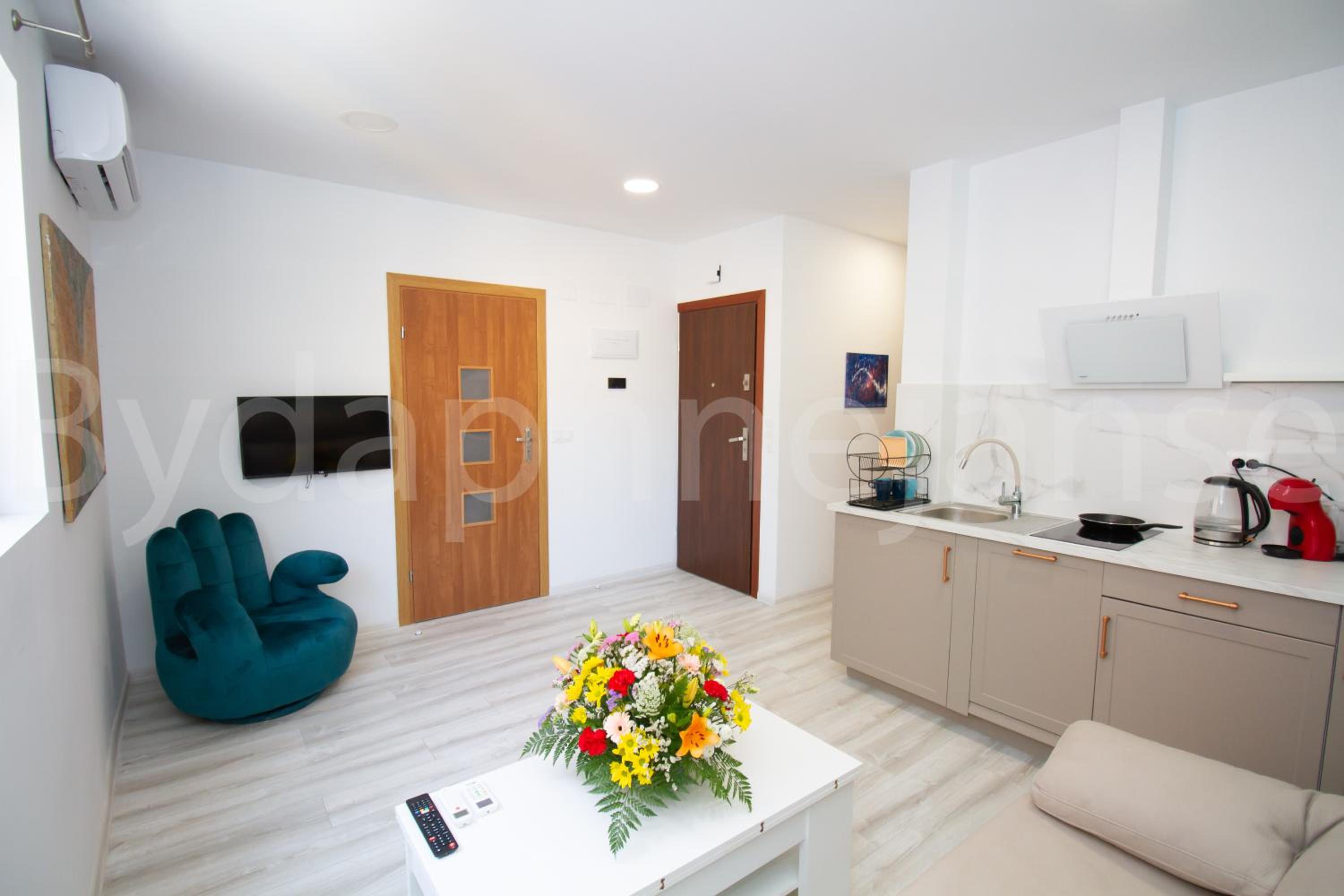 Apartamento de dos habitaciones
