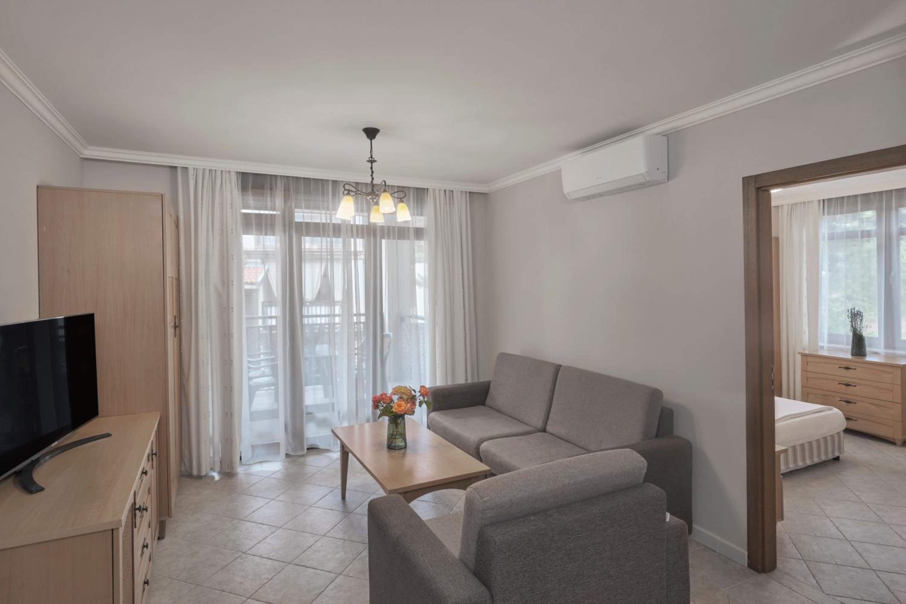 One-Bedroom Apartment with Park View