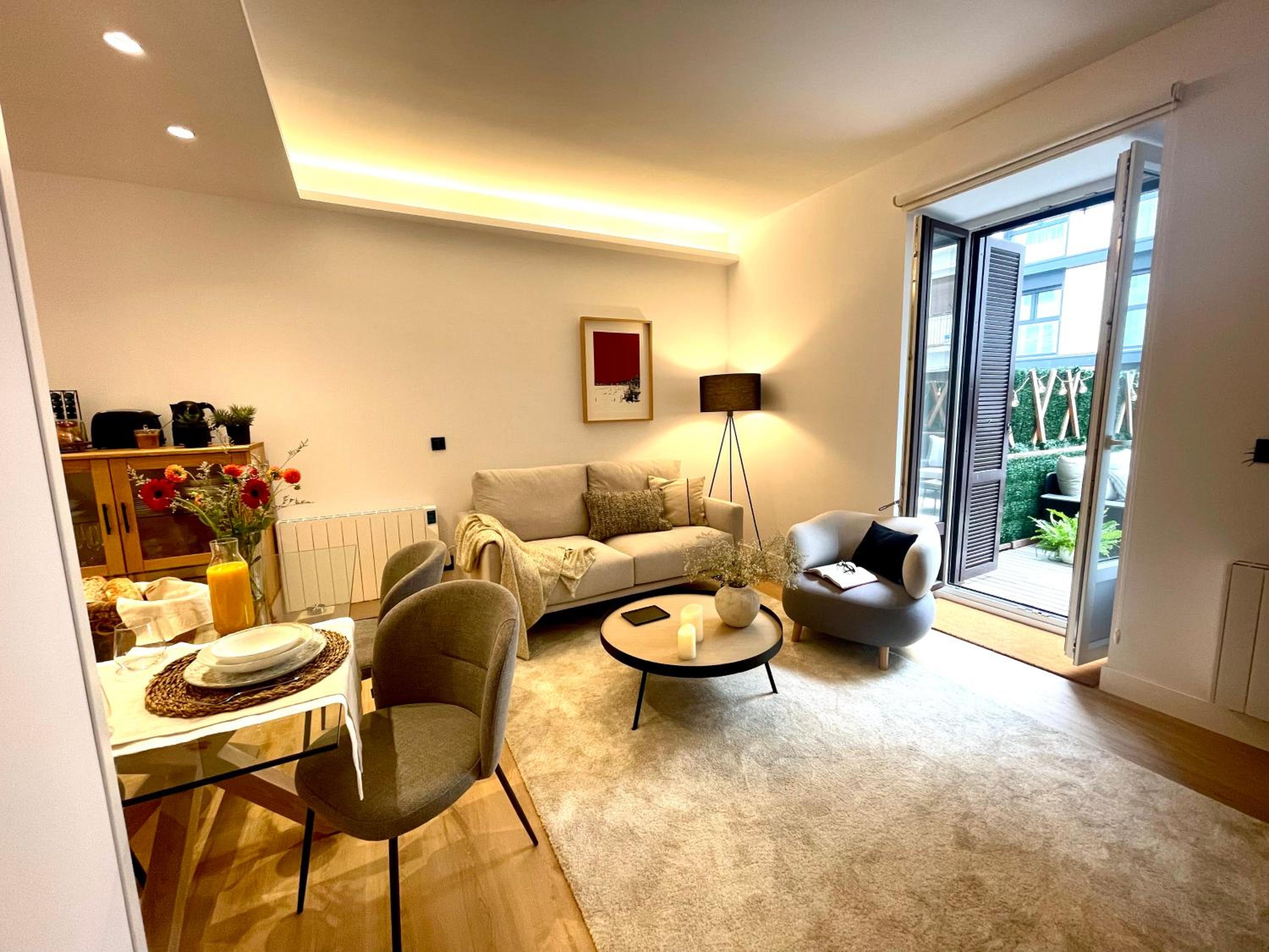 Apartamento de dos habitaciones