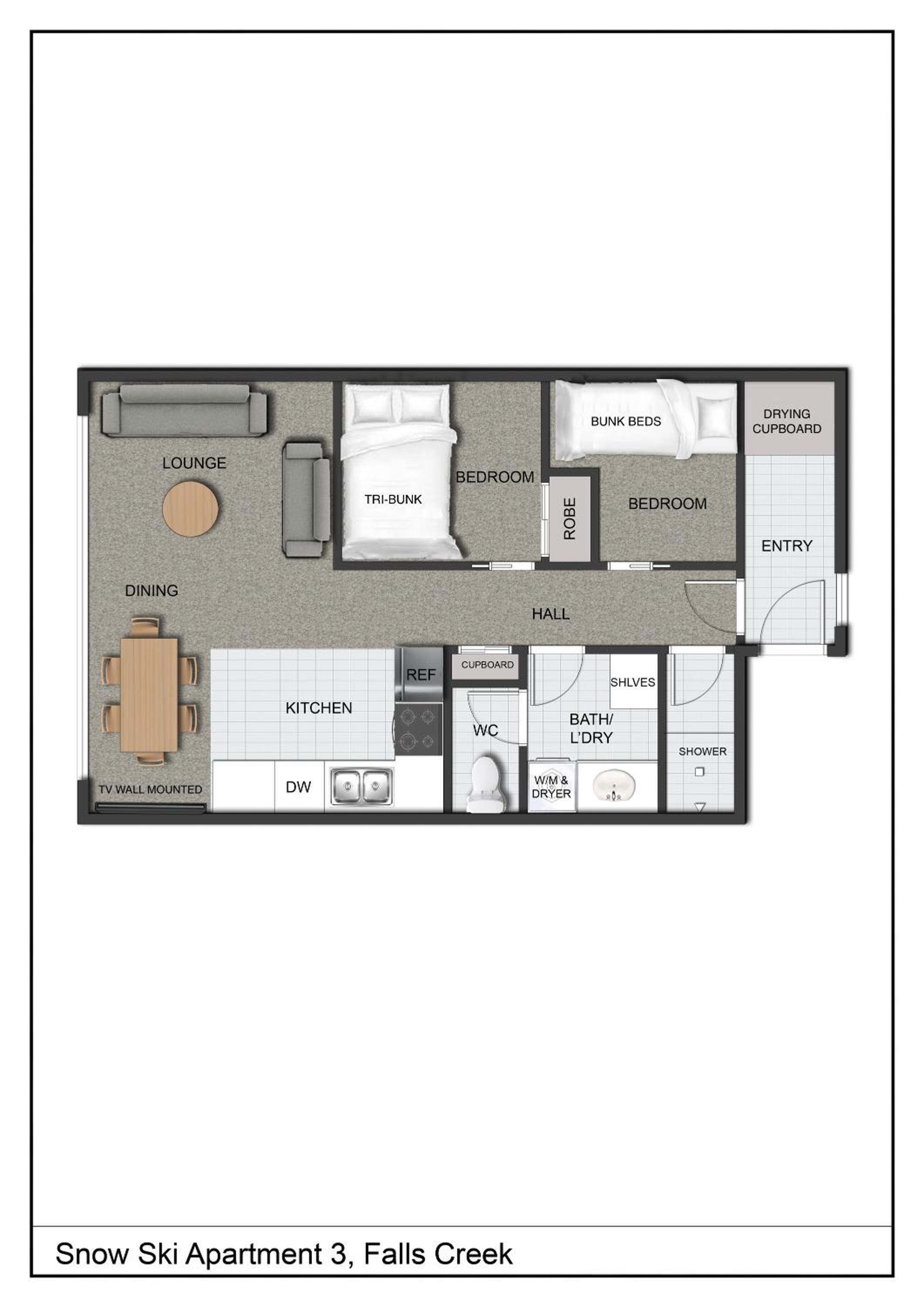 Two-Bedroom Apartment photo 2
