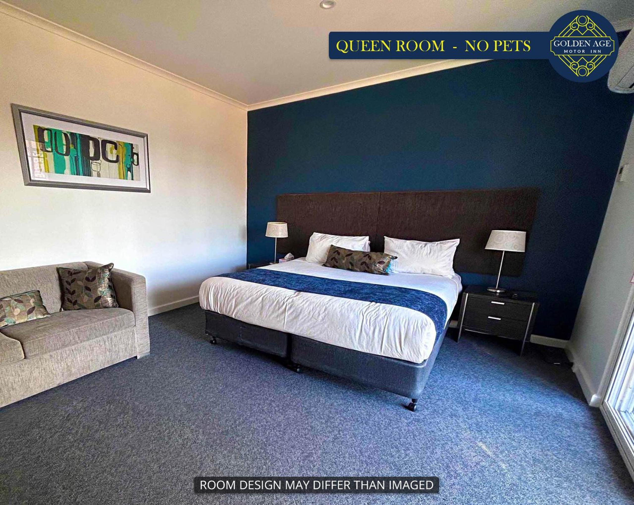 Queen & Sofa Bed Room (No Pets)