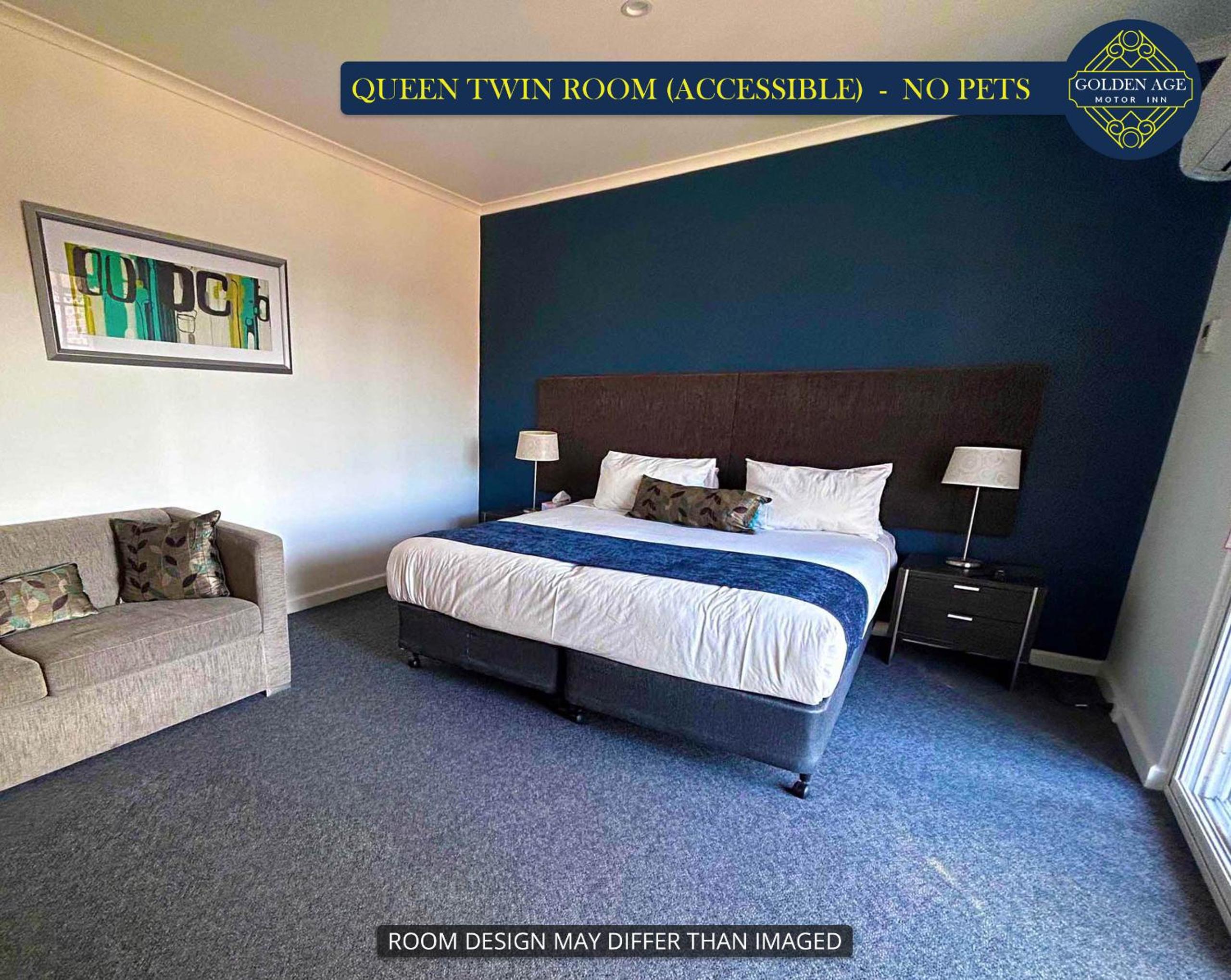 Queen Room With Two Queen Beds - Disability Access