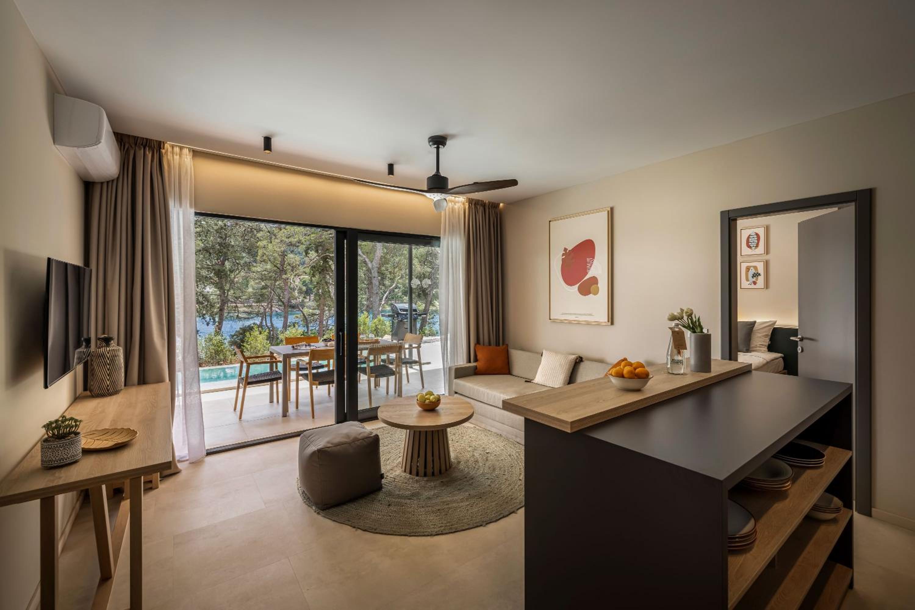 Villa para 4+2 com piscina privativa