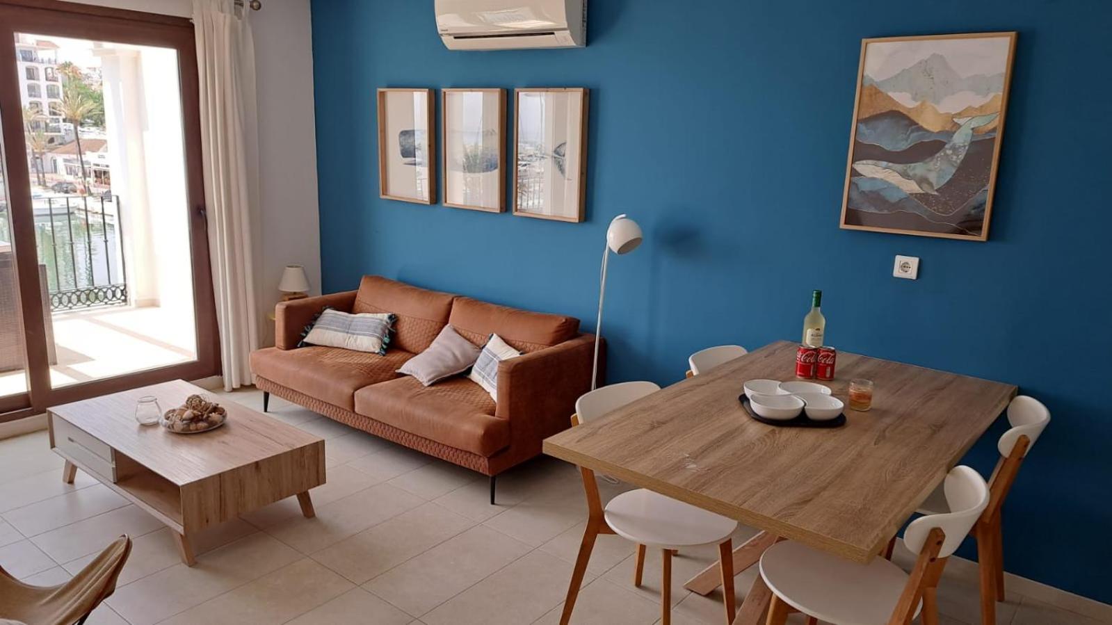 Apartamento de dos habitaciones