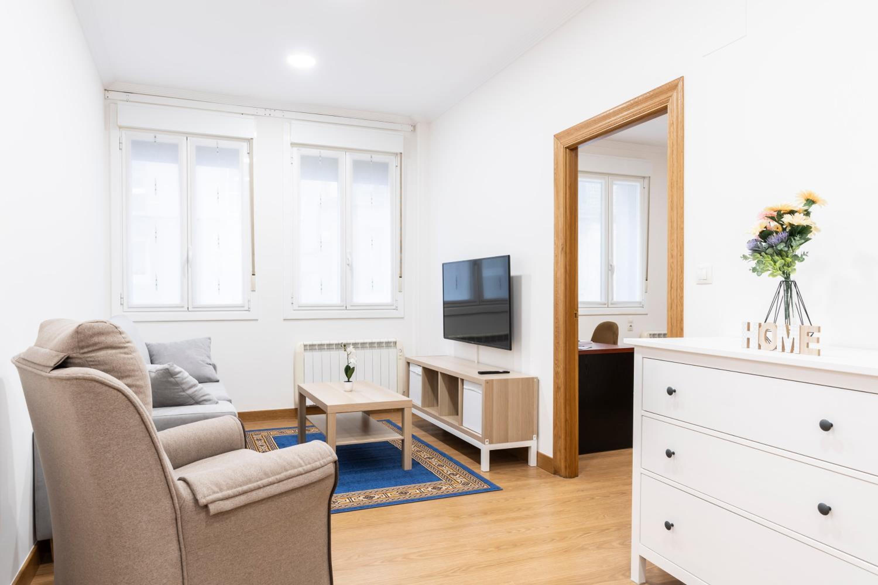 Apartamento de dos habitaciones