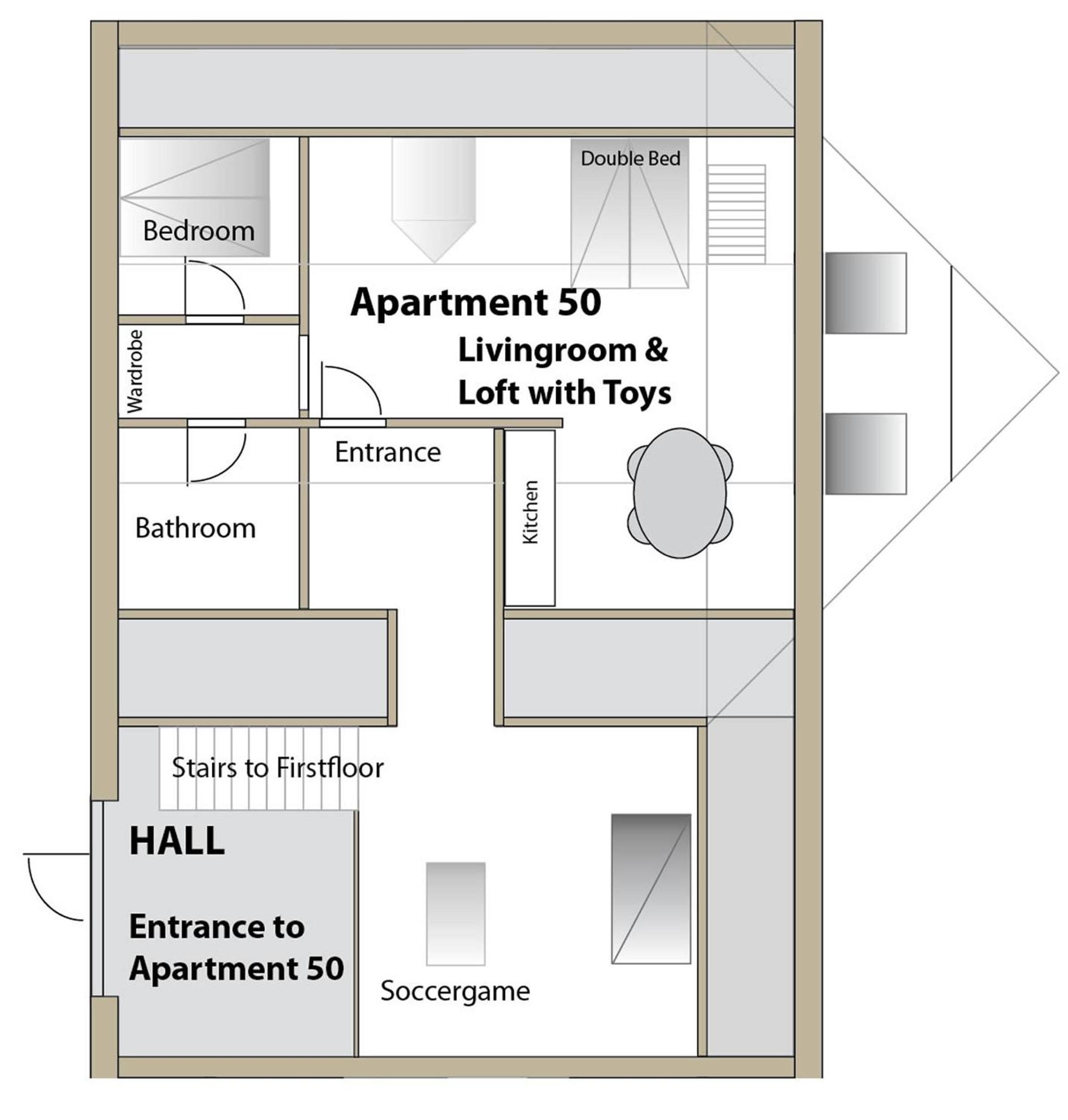One-Bedroom Apartment photo 1