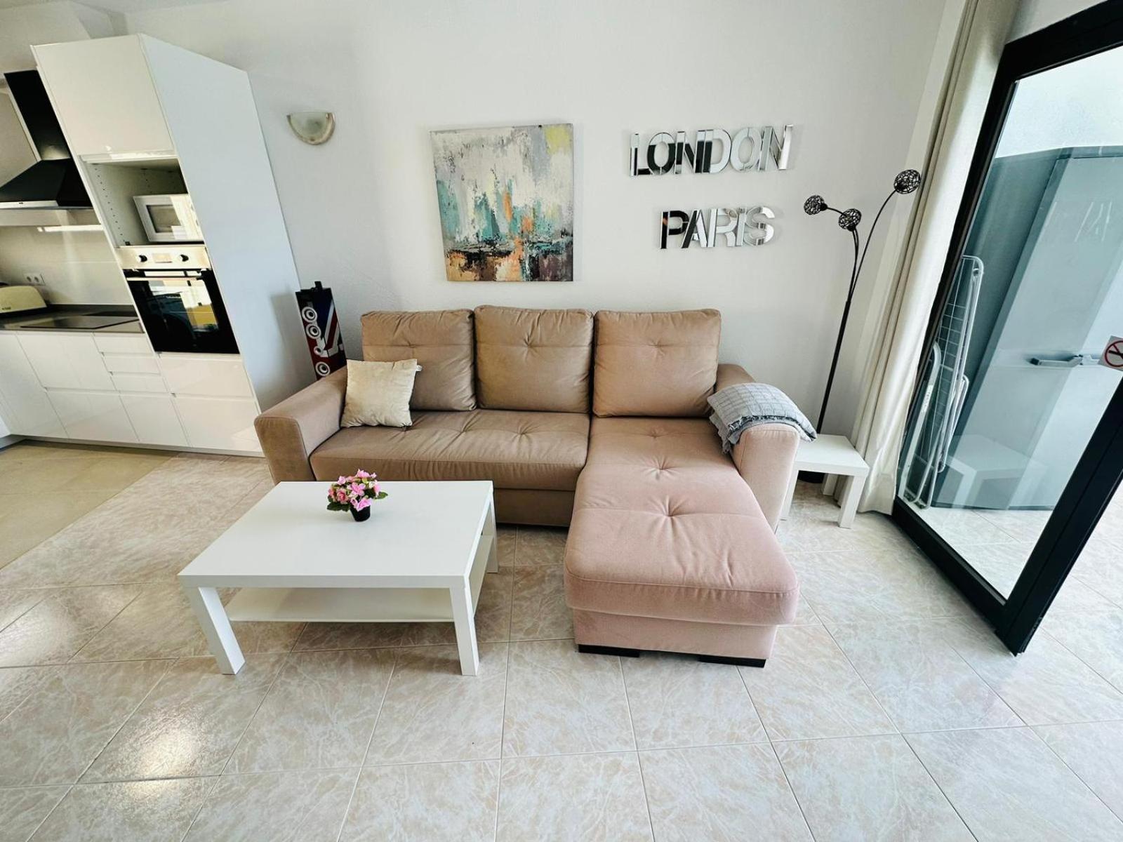 Apartamento de dos habitaciones