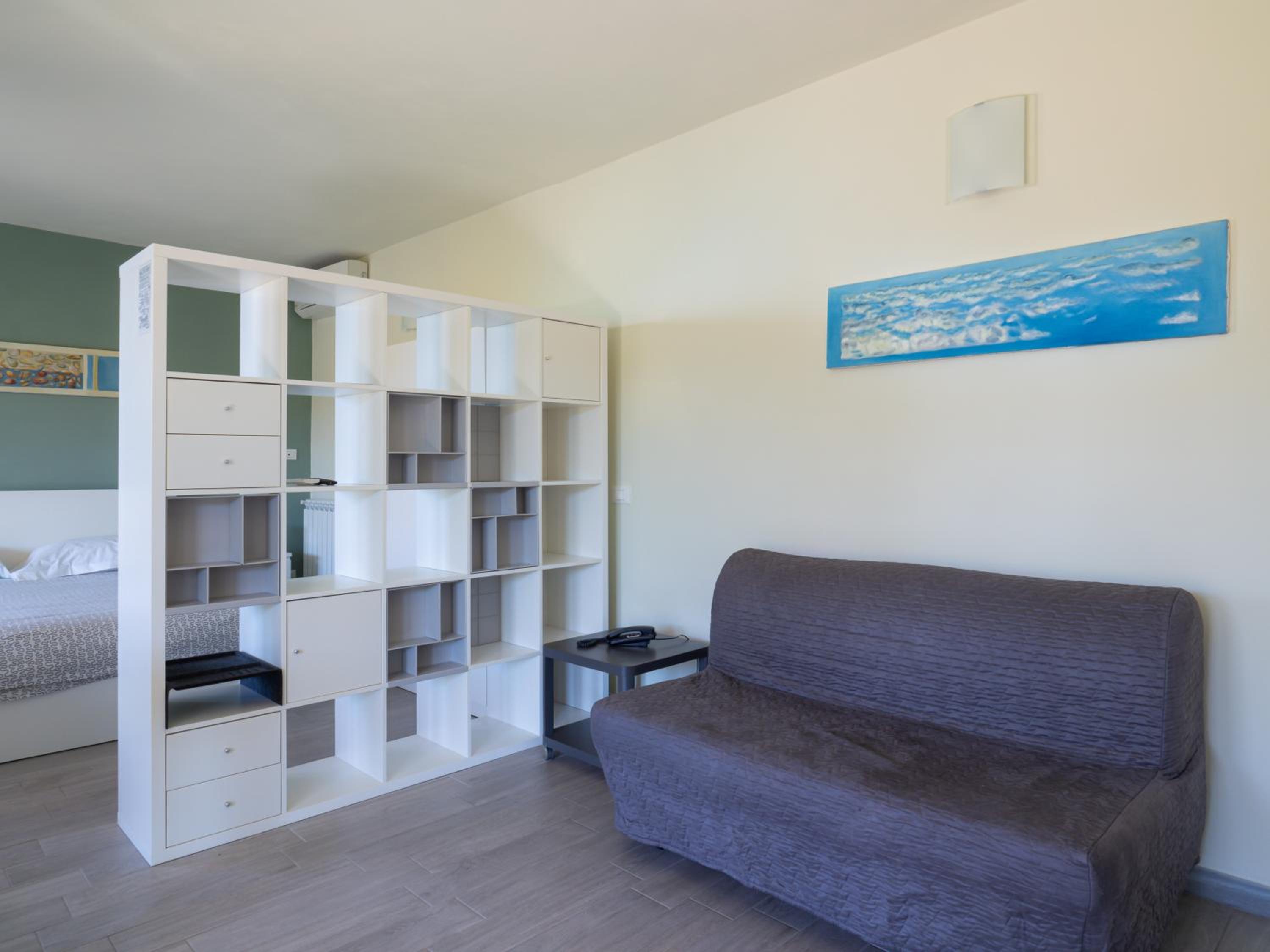 Studio with Balcony