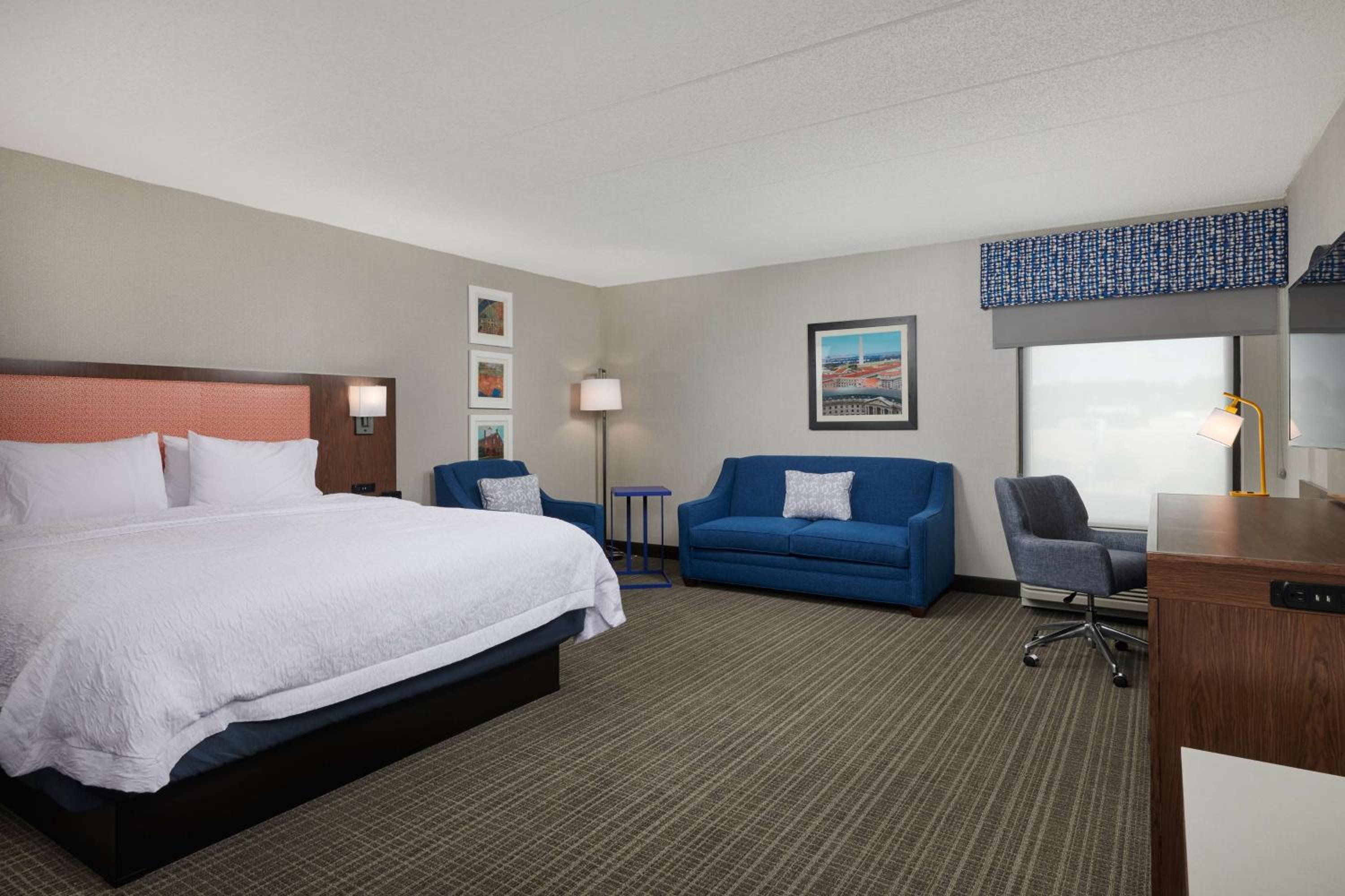 1 King Bed with Refrigerator and Microwave Non Smoking - Photo 5