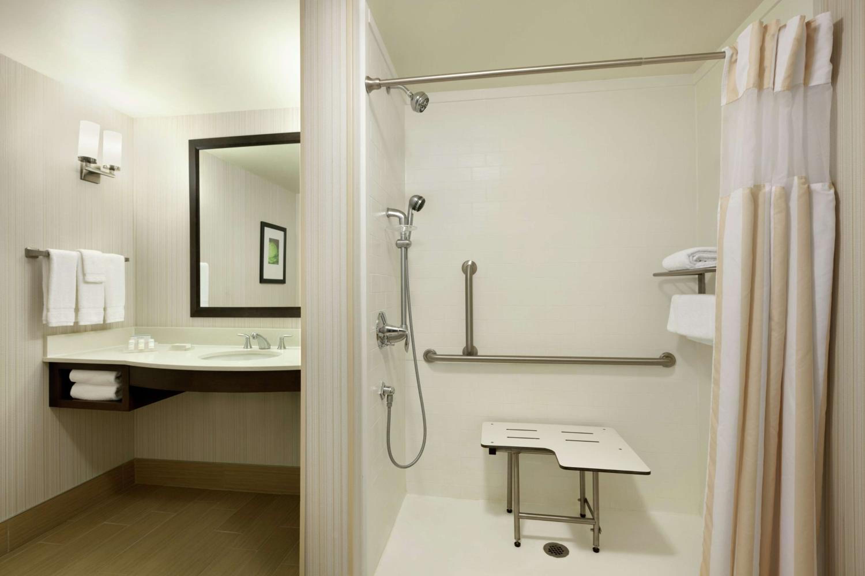 King Room with Roll-In Shower - Mobility Access