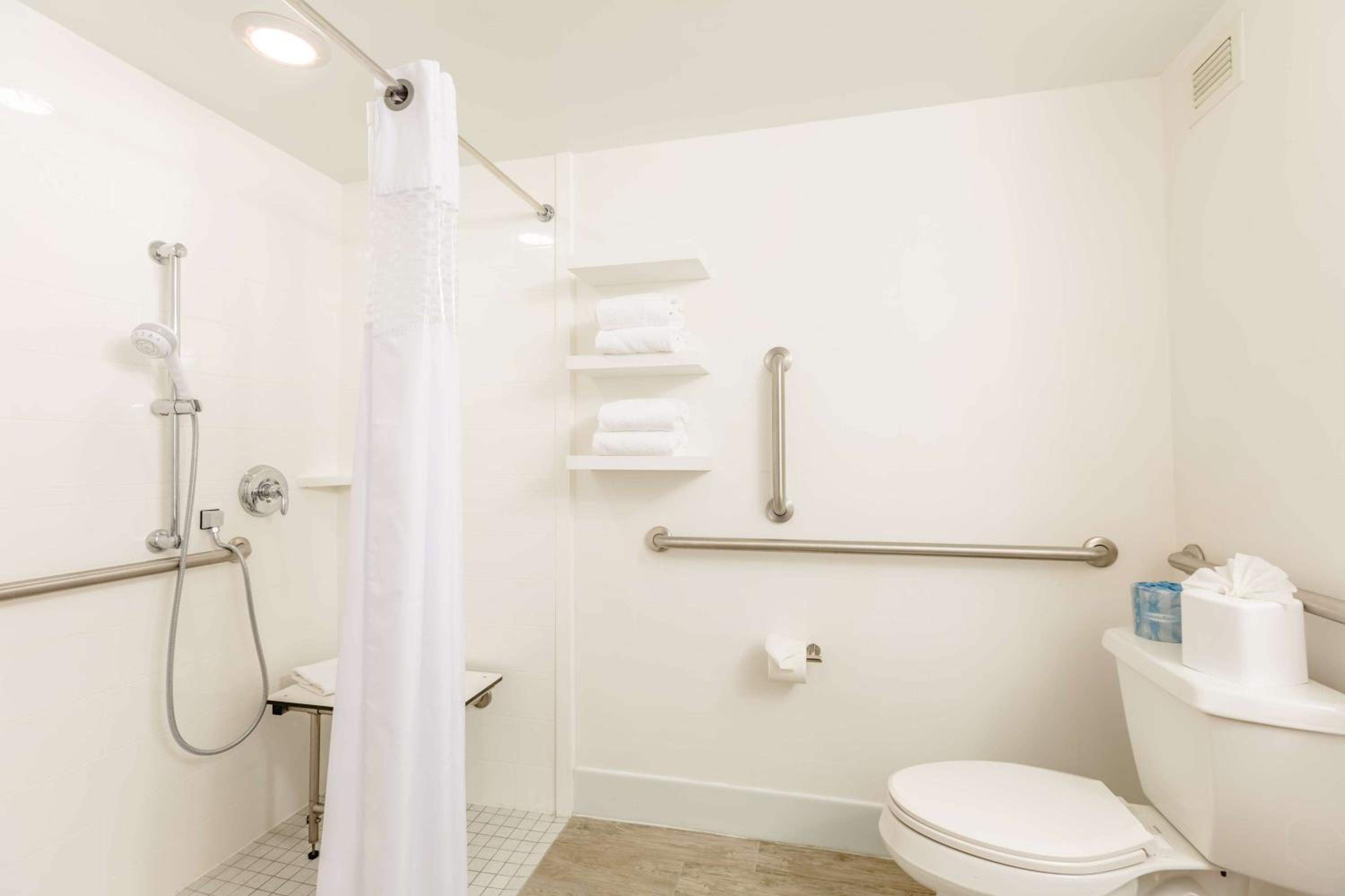 Queen Room with Roll-In Shower - Disability Access/Non-Smoking - Photo 4