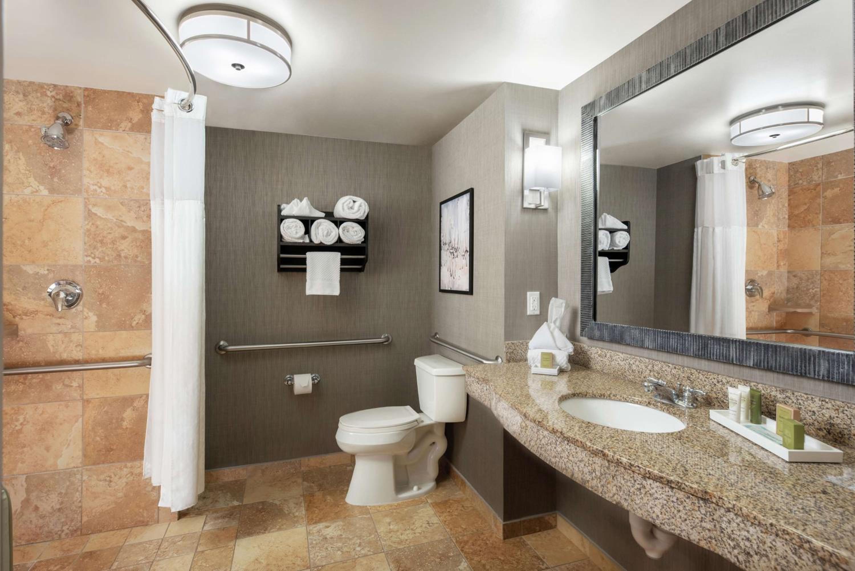 King Room - Mobility/Hearing Accessible with Roll In Shower - Photo 4