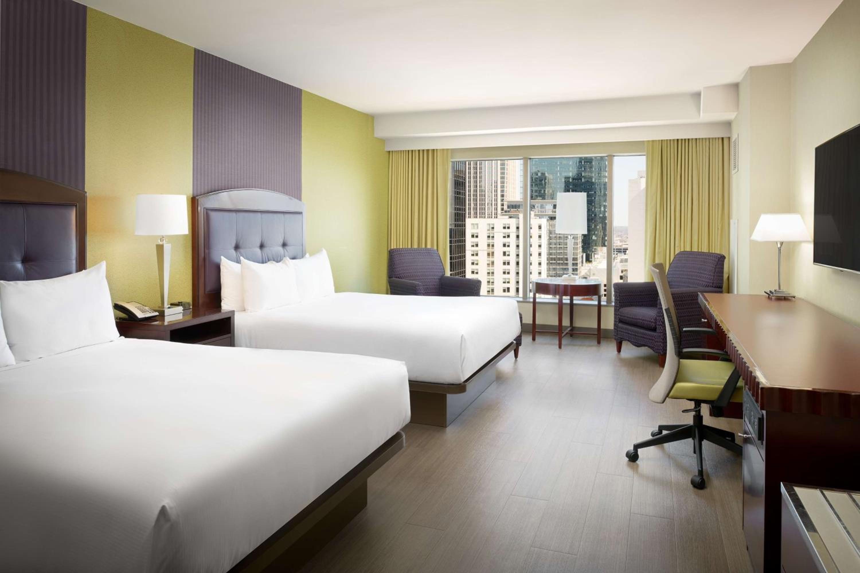 Deluxe Queen Room with Two Queen Beds and City View - Photo 3