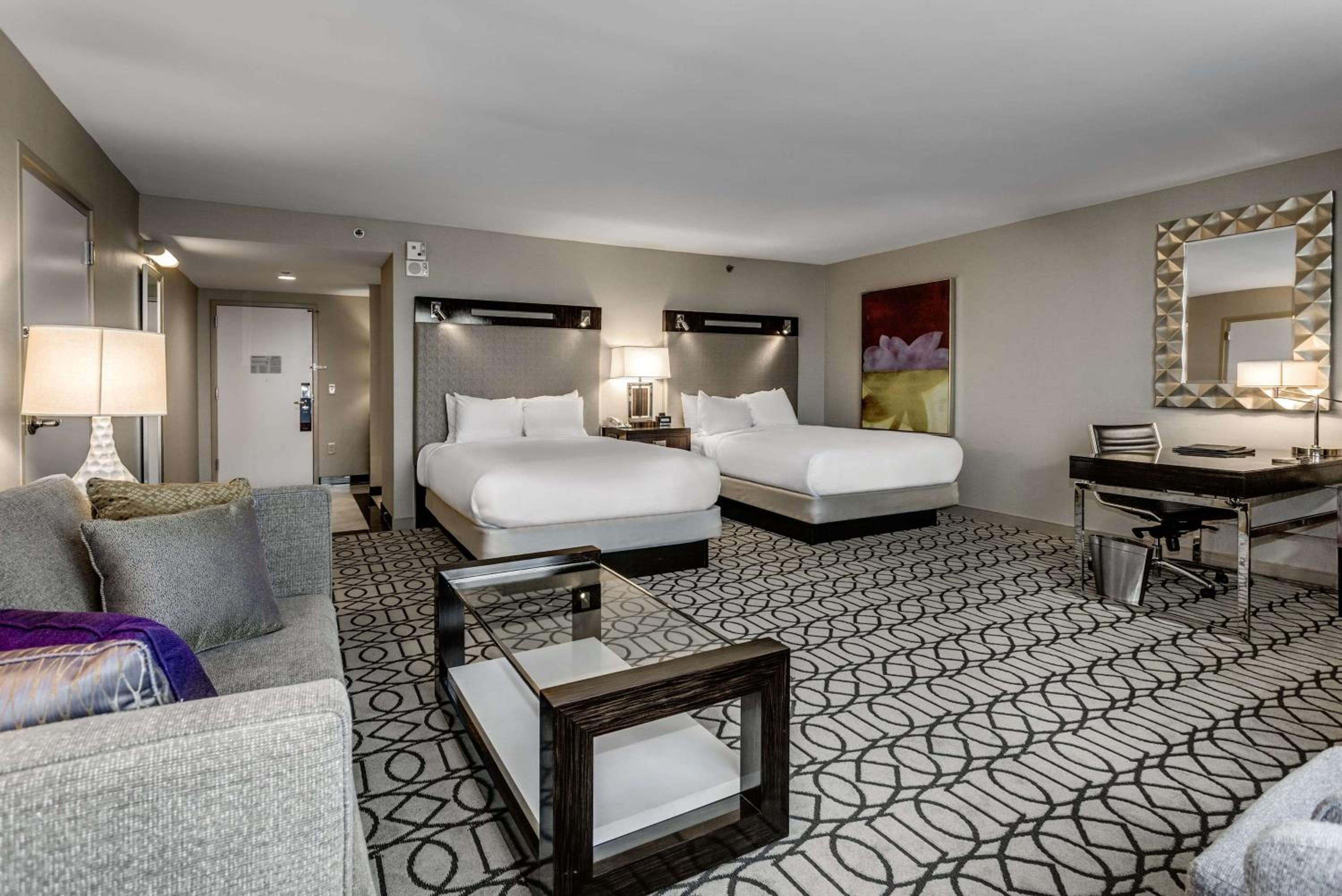 Junior Queen Suite with Two Queen Beds - Photo 1