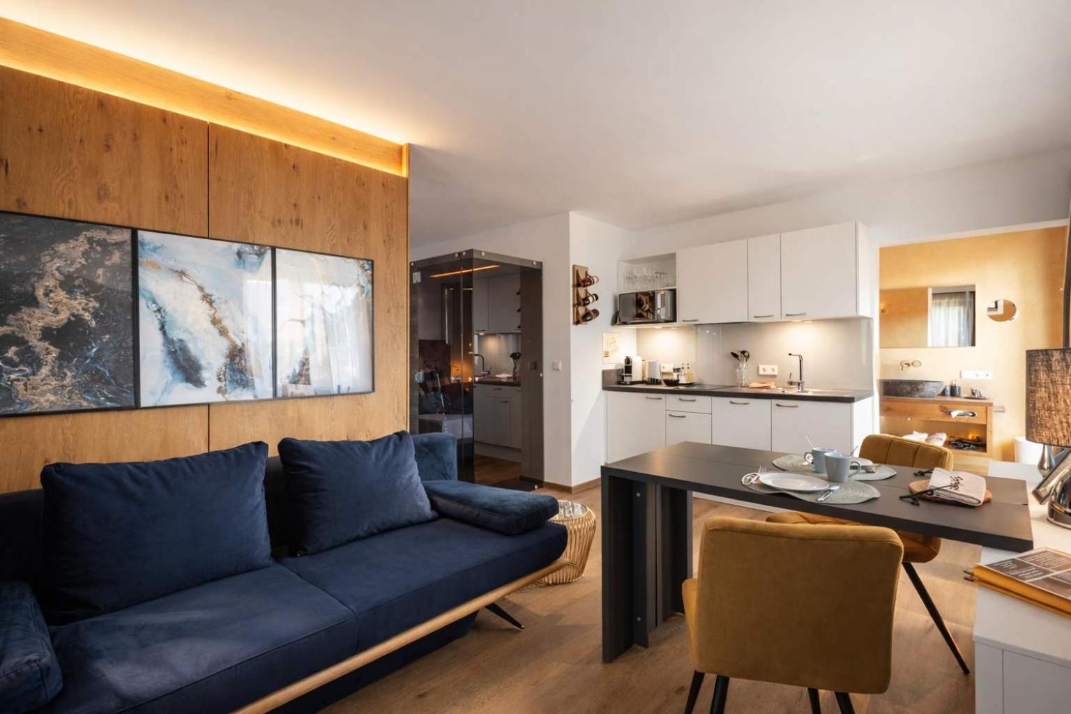 Studio Apartment with One Double Bed