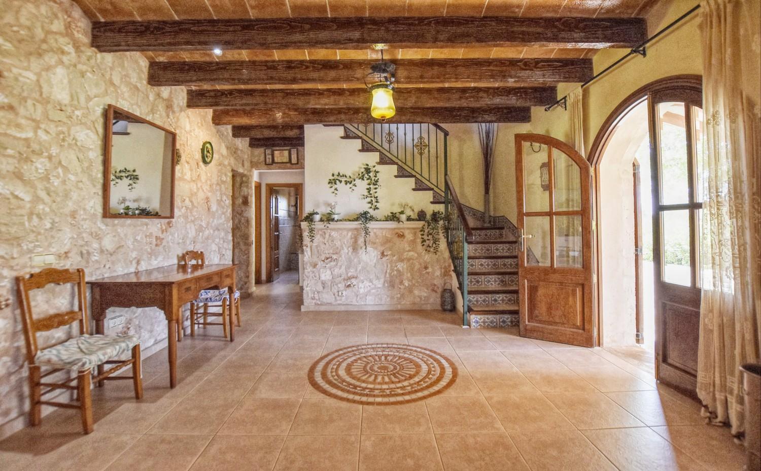 Villa con vistas al jardín